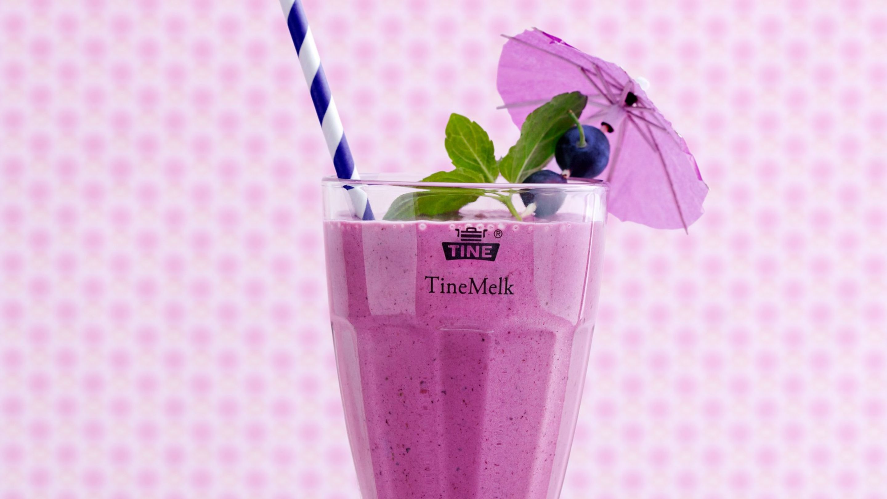 Skogsbær milkshake