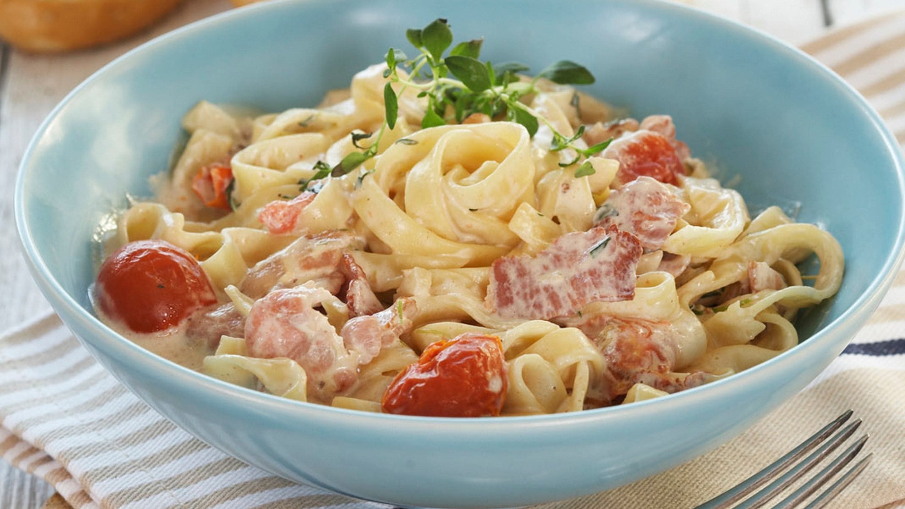 Spaghetti med snøfrisk