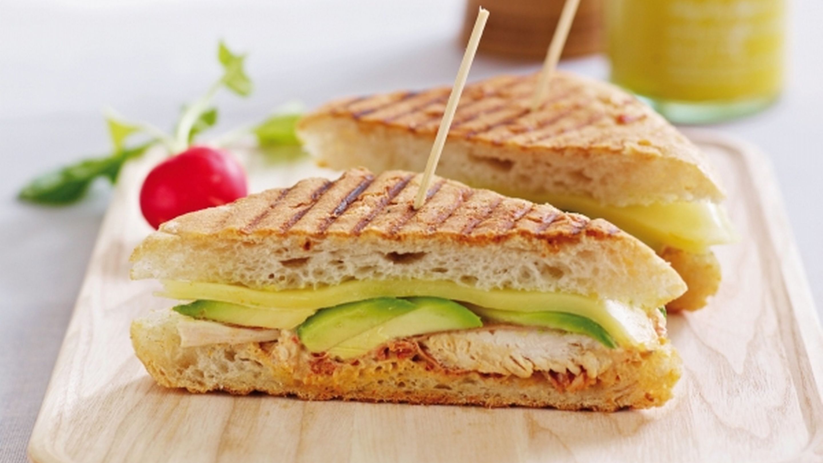 Grillet Norvegiasandwich