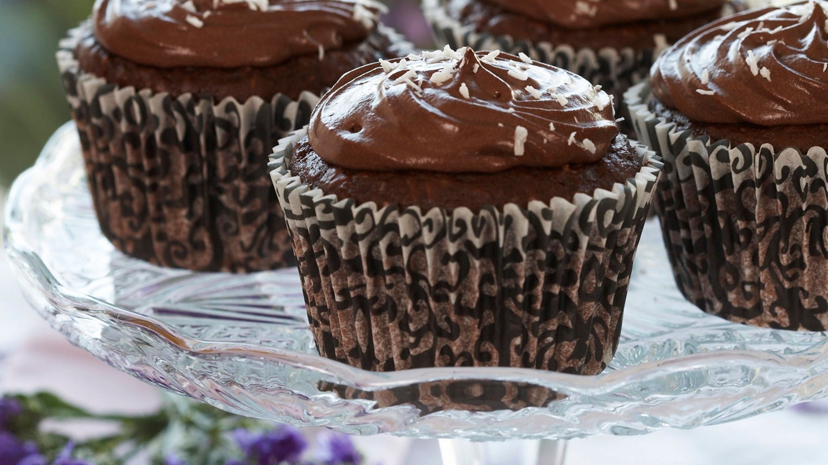 Kokosmuffins med sjokolade
