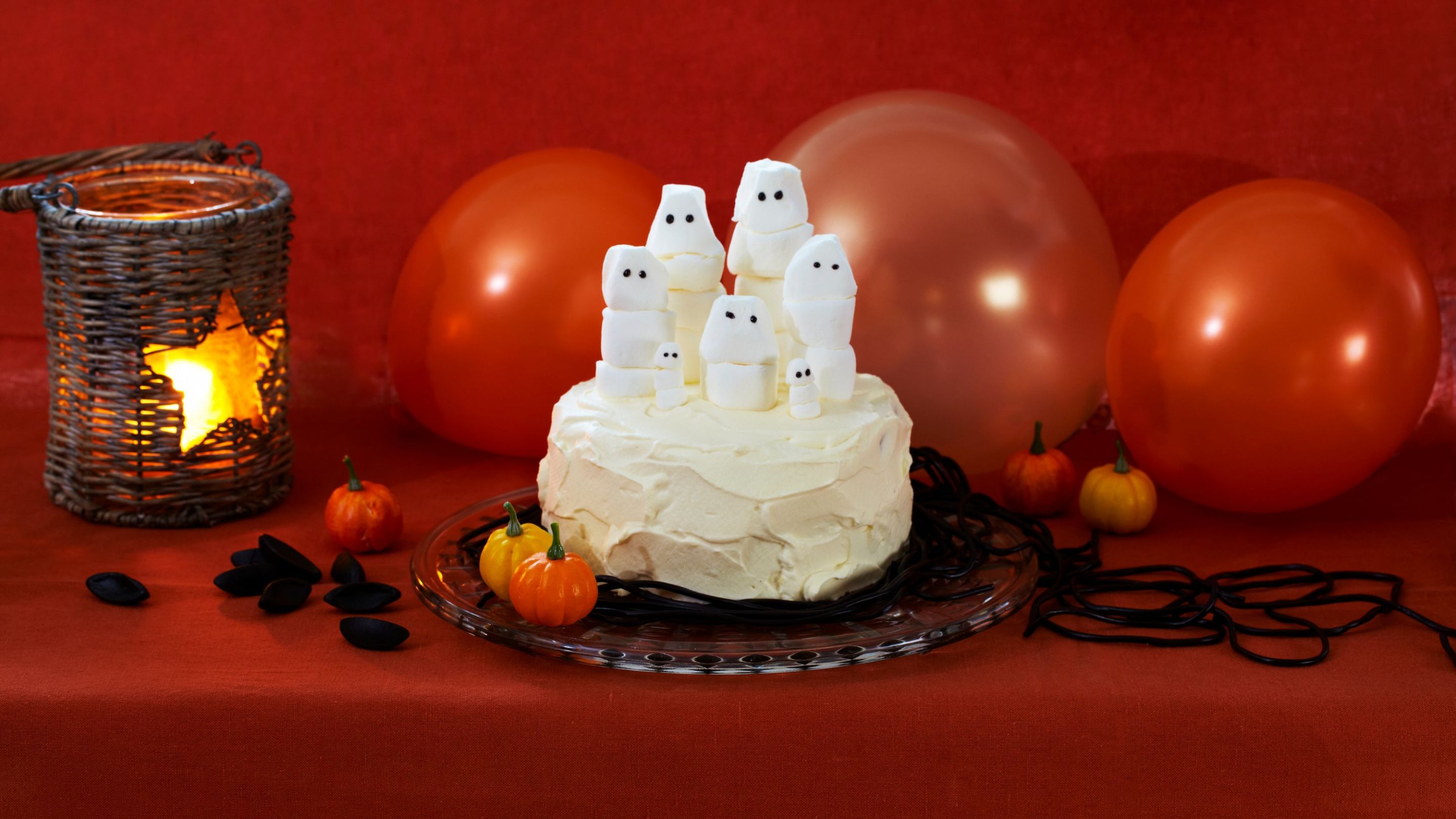 Spøkelseskake til halloween