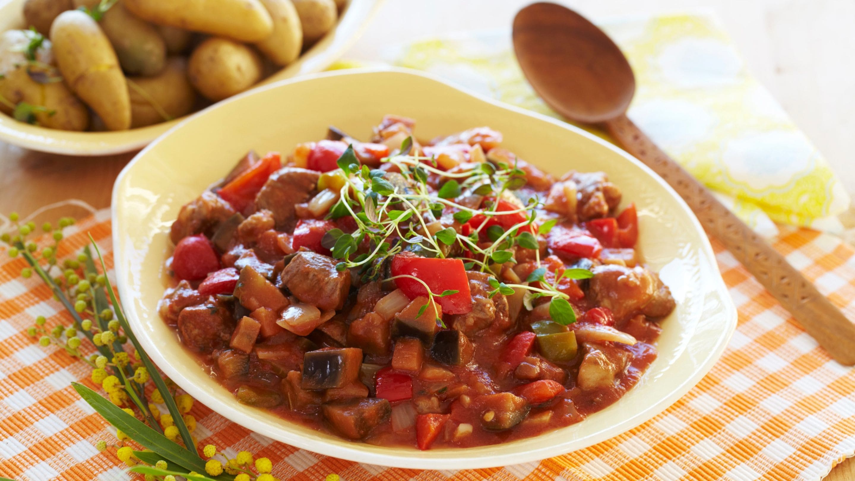 Ratatouille med lam