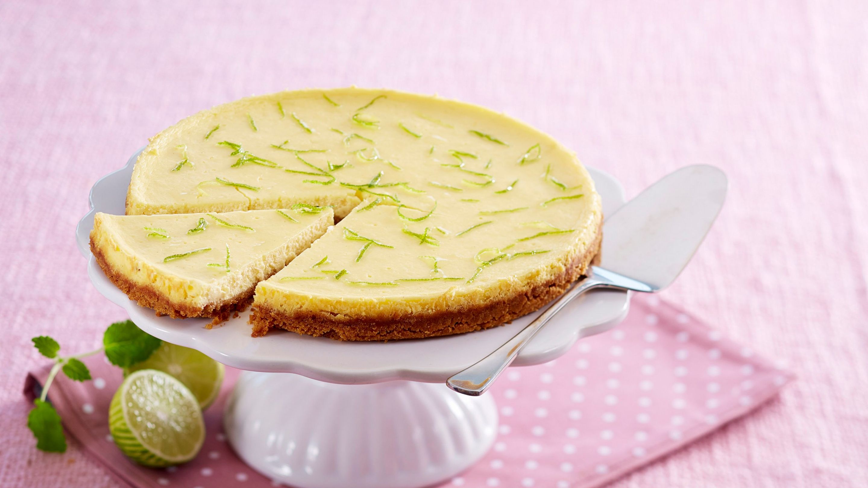 Ostekake med lime