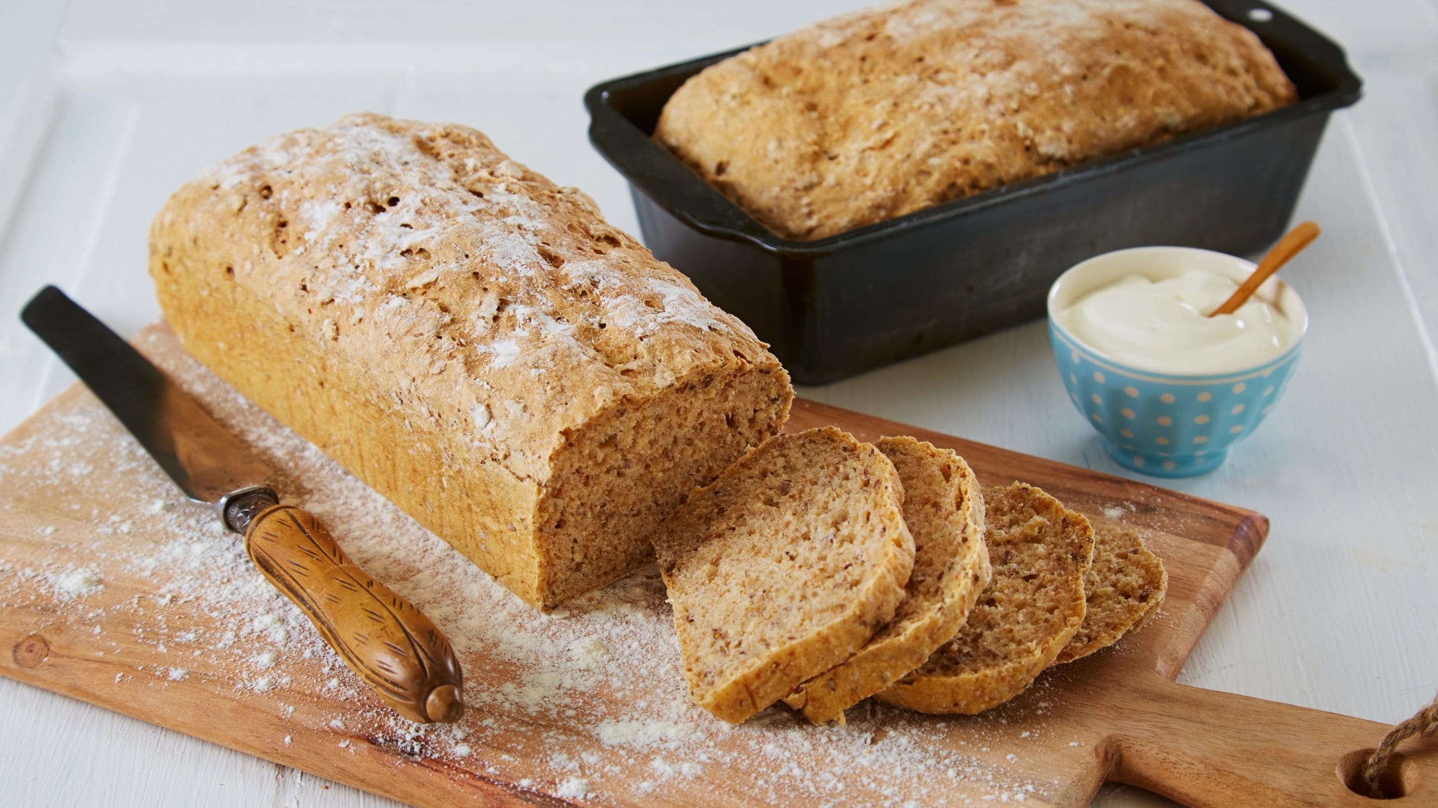 Grovt brød med Kesam