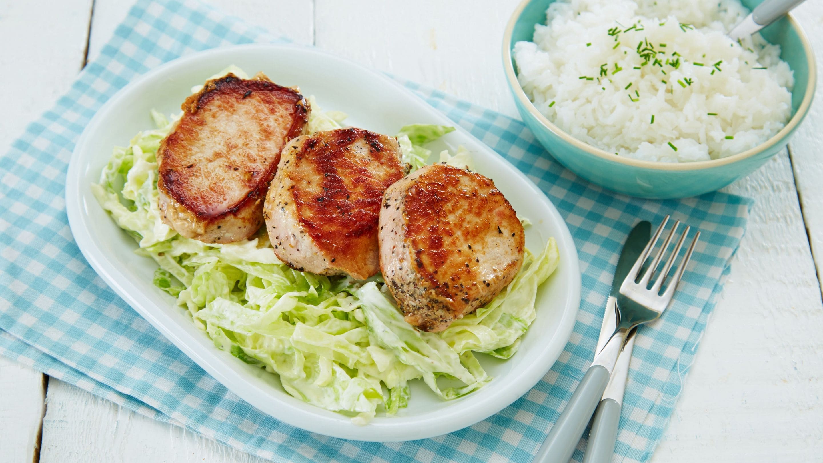 Grillet svinefilet