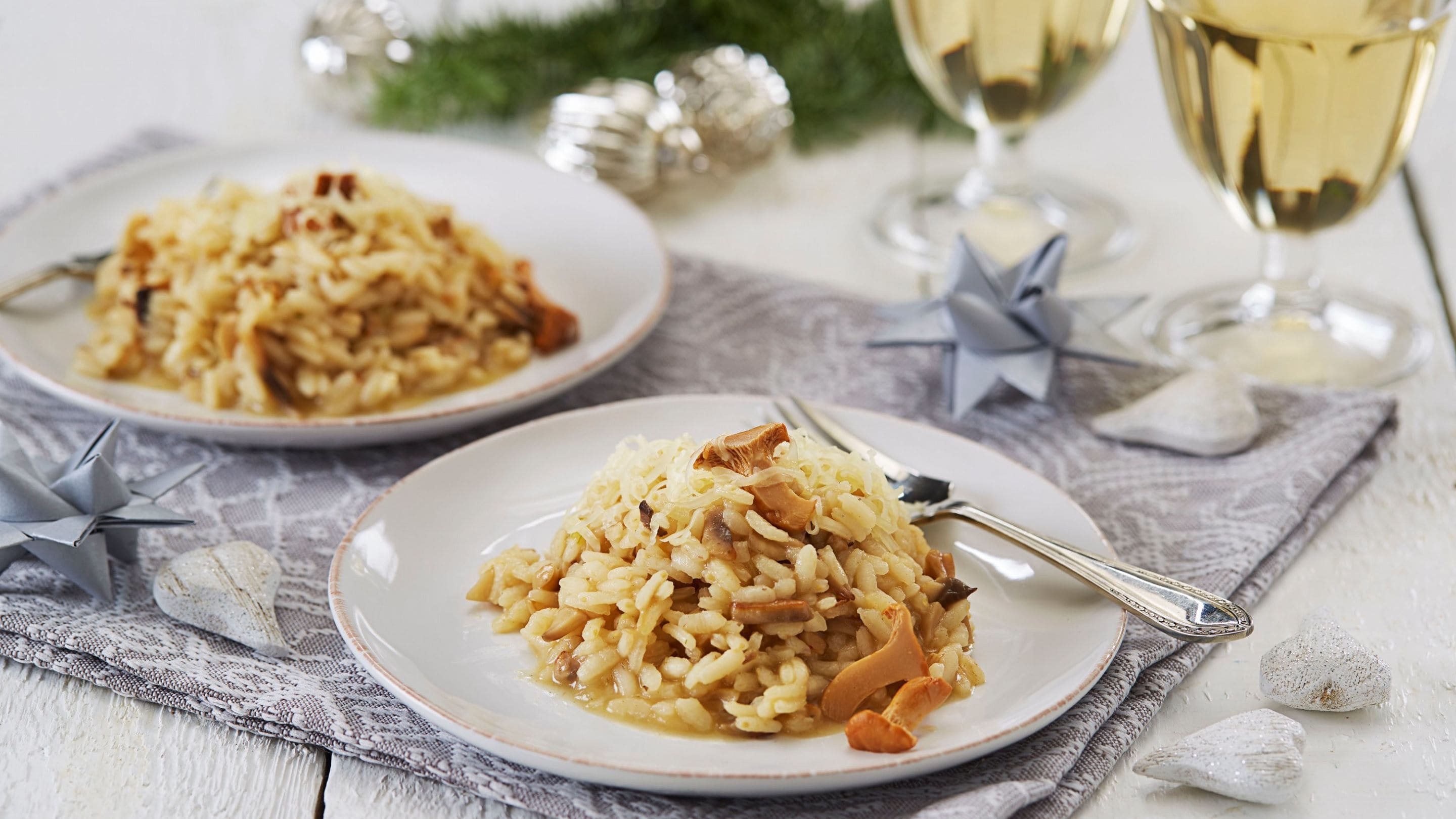 Risotto med sopp