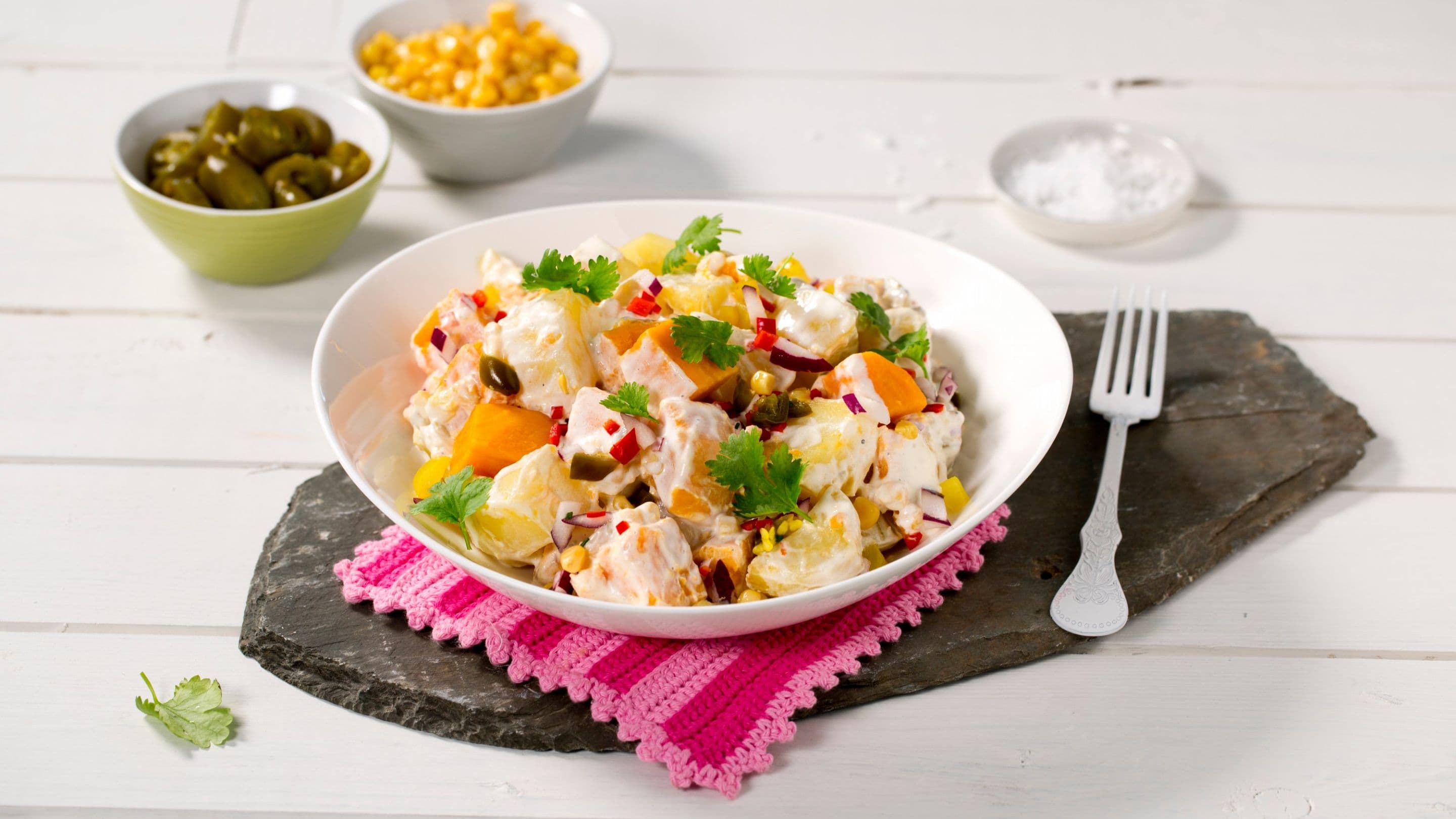 Eksotisk potetsalat
