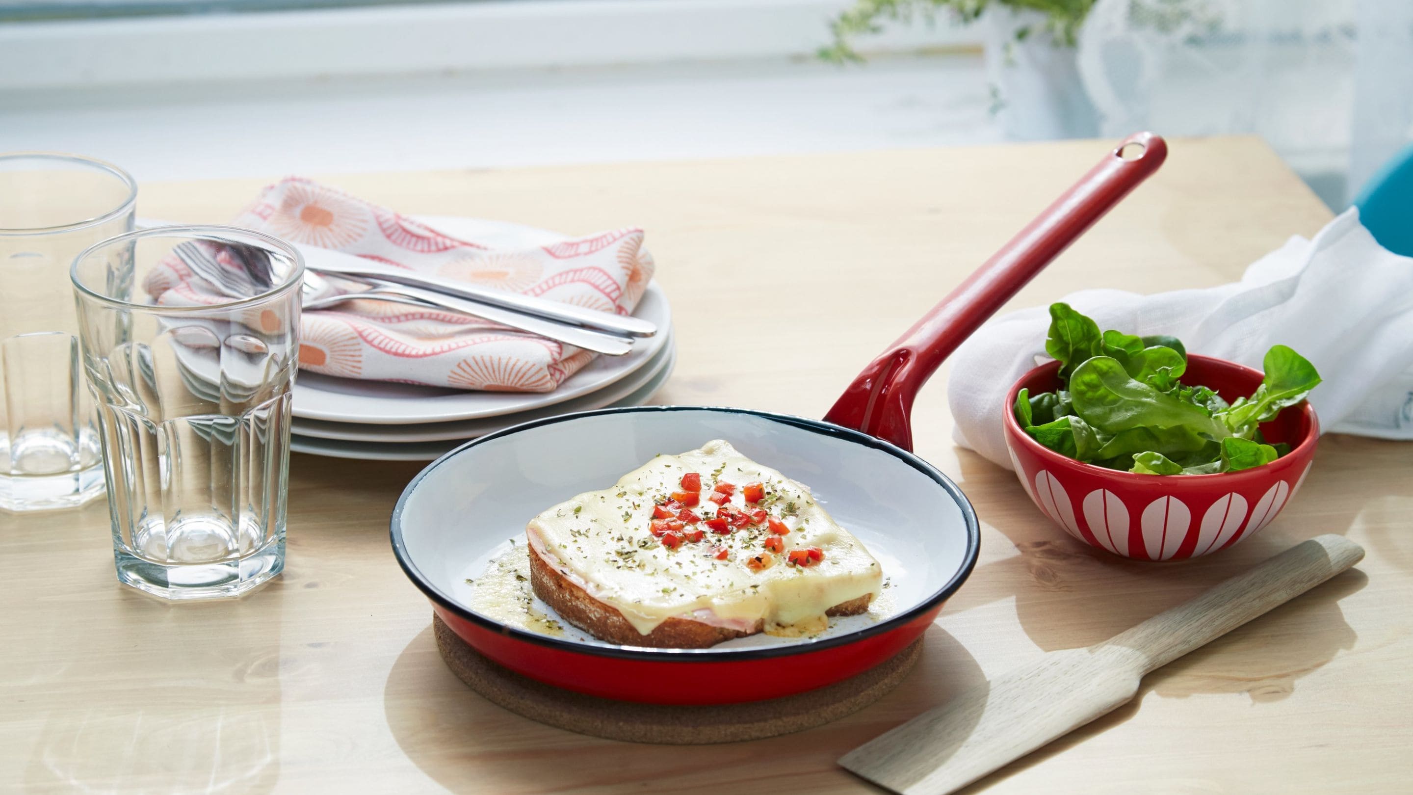 Klassisk ostesmørbrød