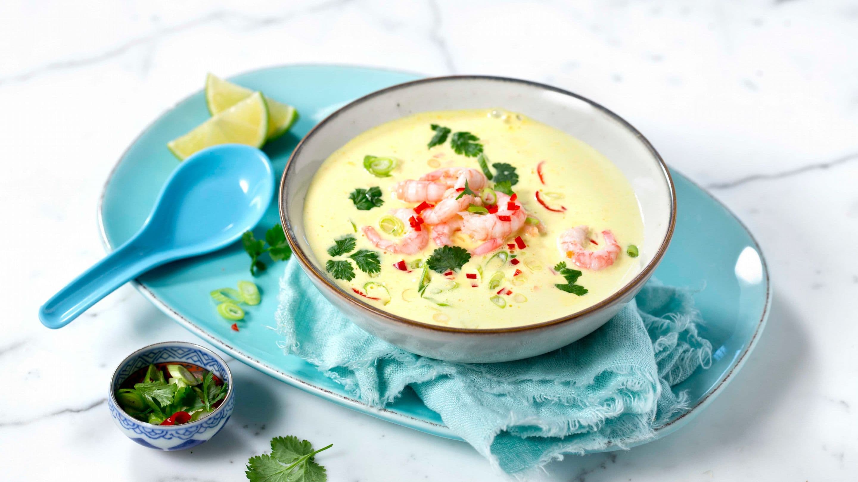 Rekesuppe med smak av Asia