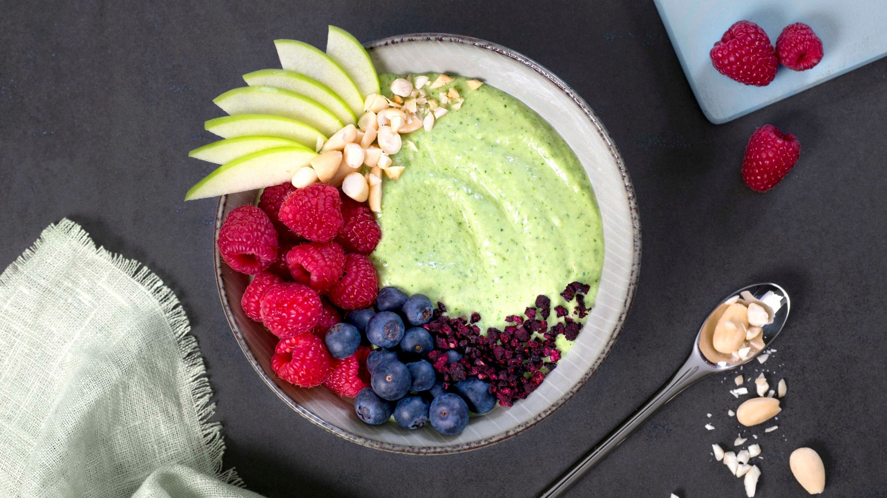Smoothie bowl med avokado
