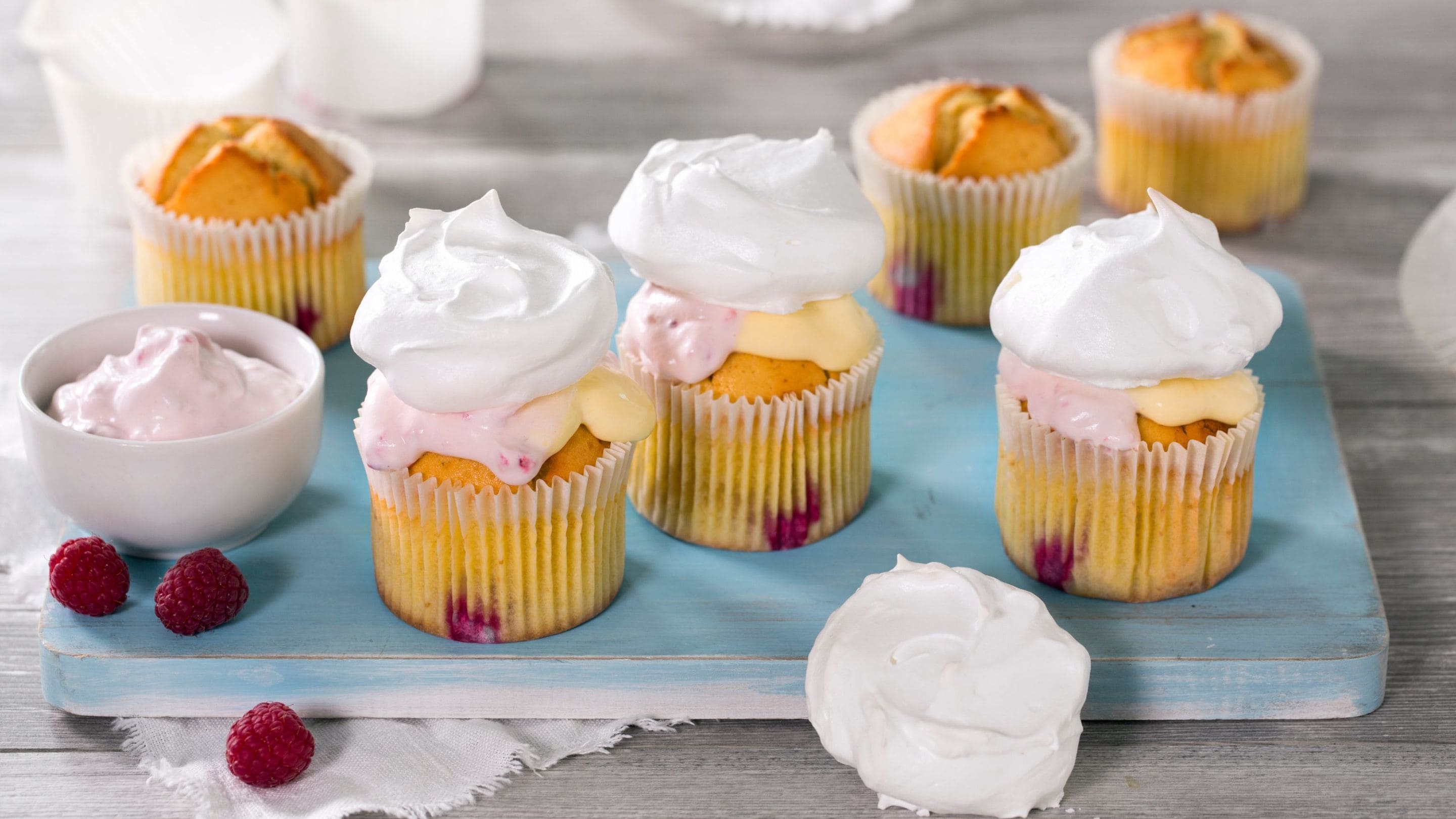 Pavlova-muffins