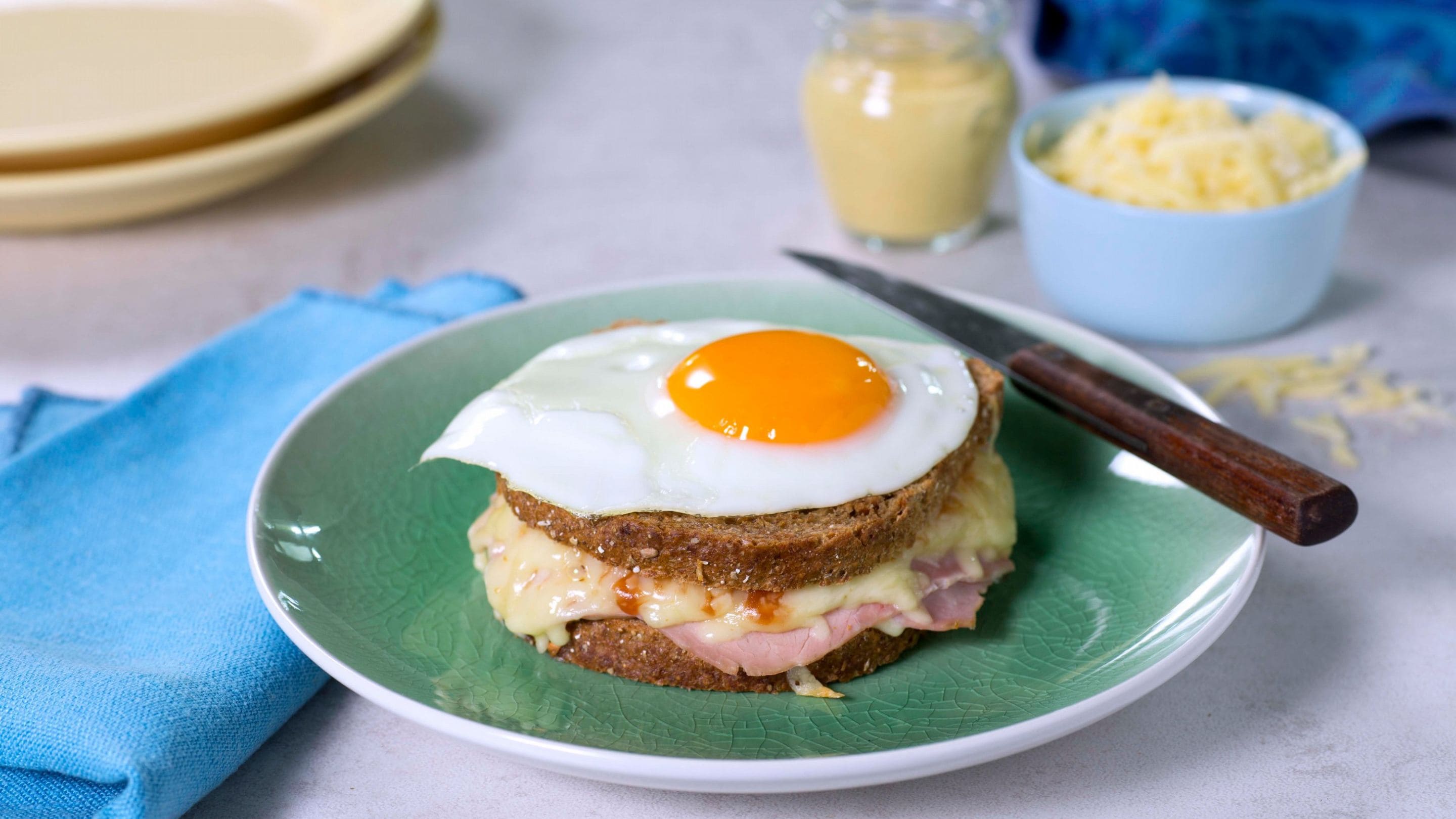Croque madam petit