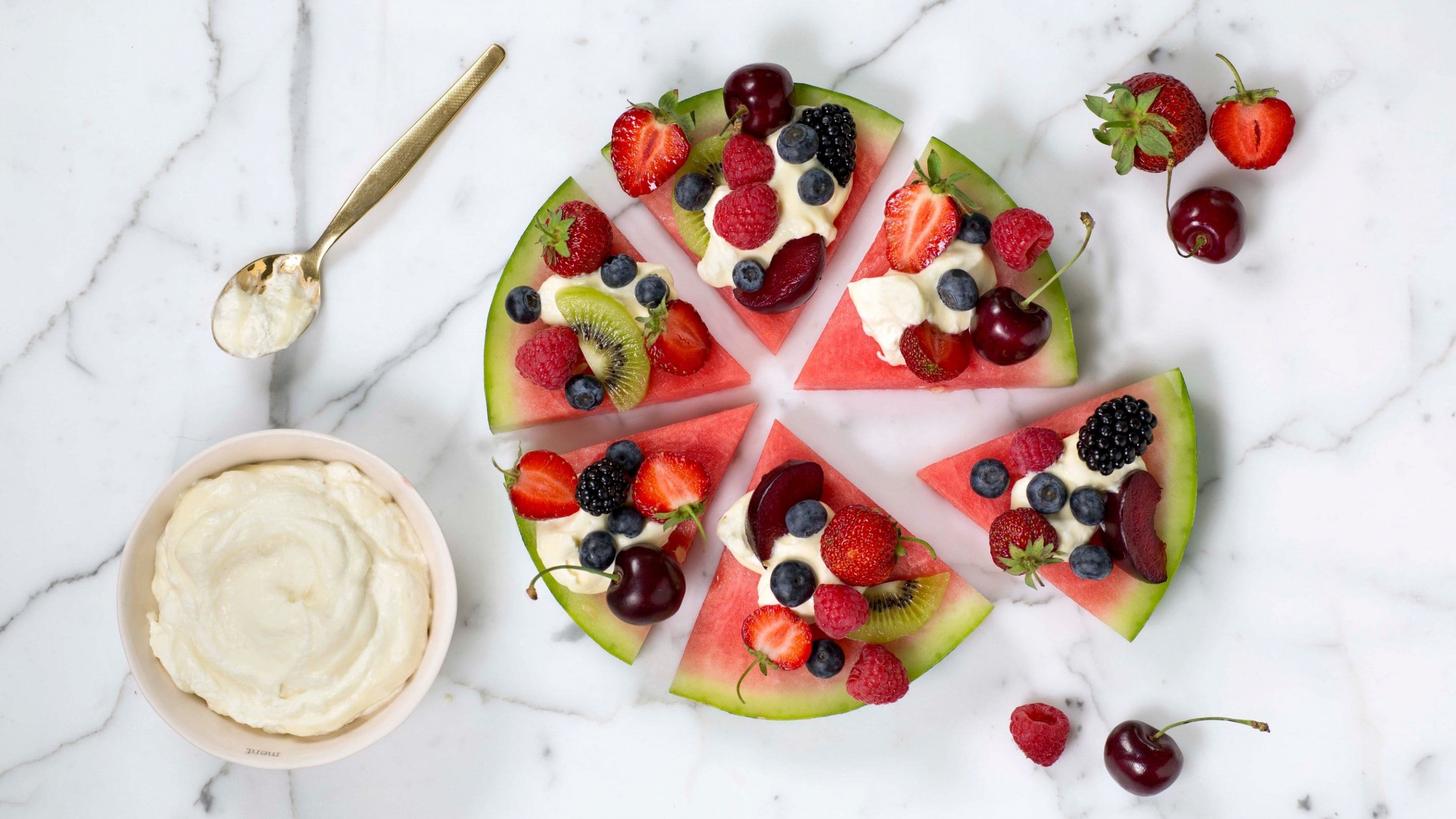 Vannmelonpizza