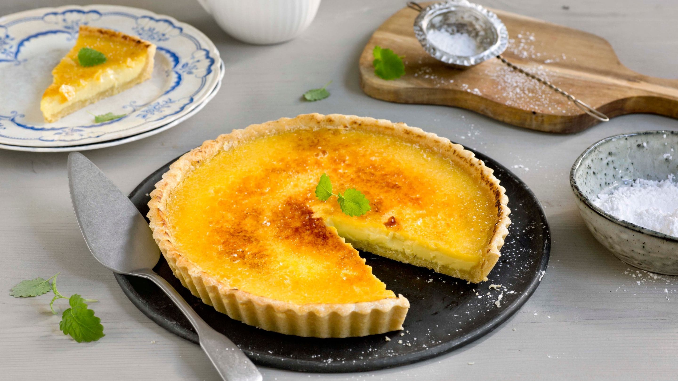 Crème brûlée-pai
