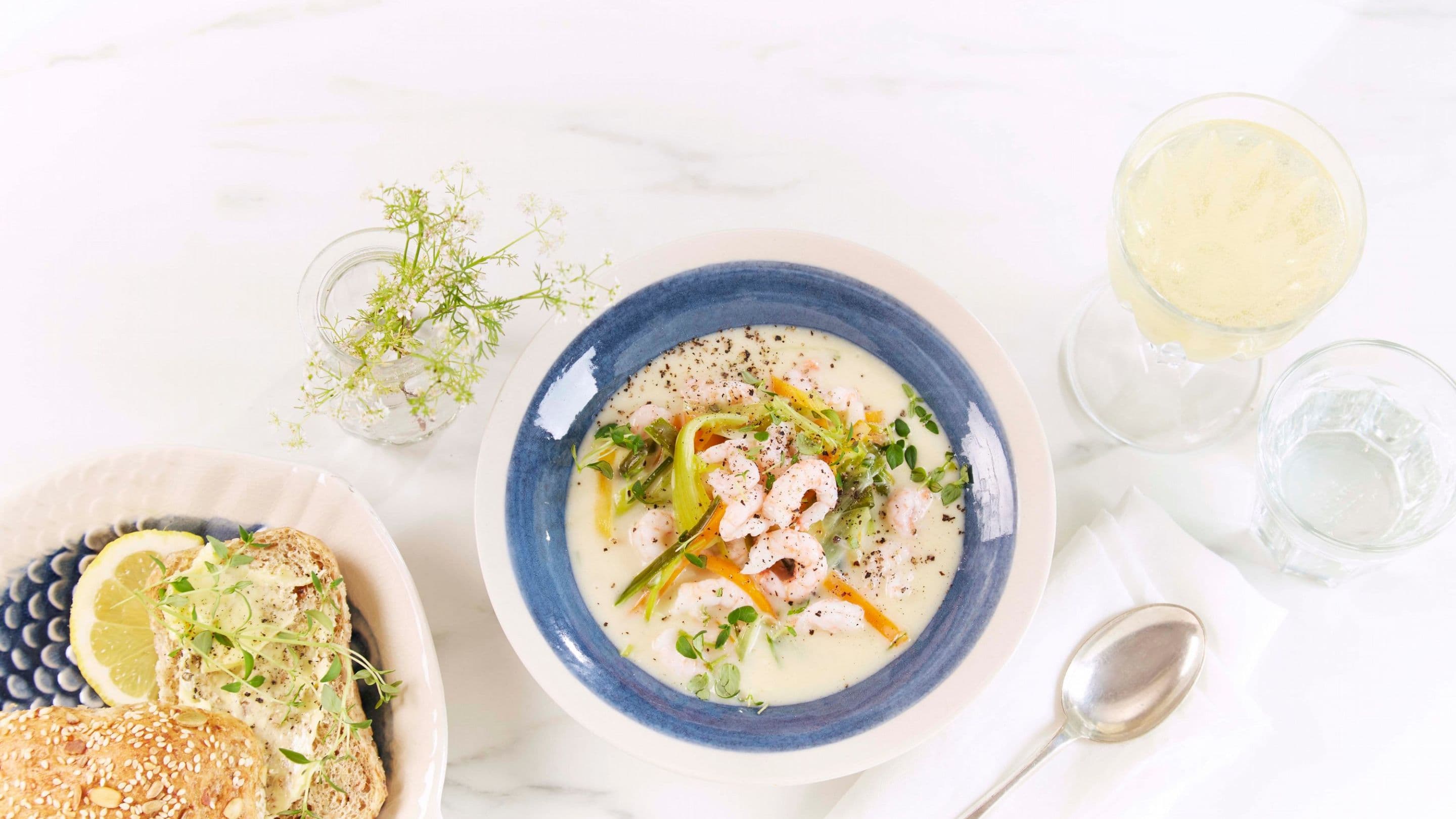 Rekesuppe til fest