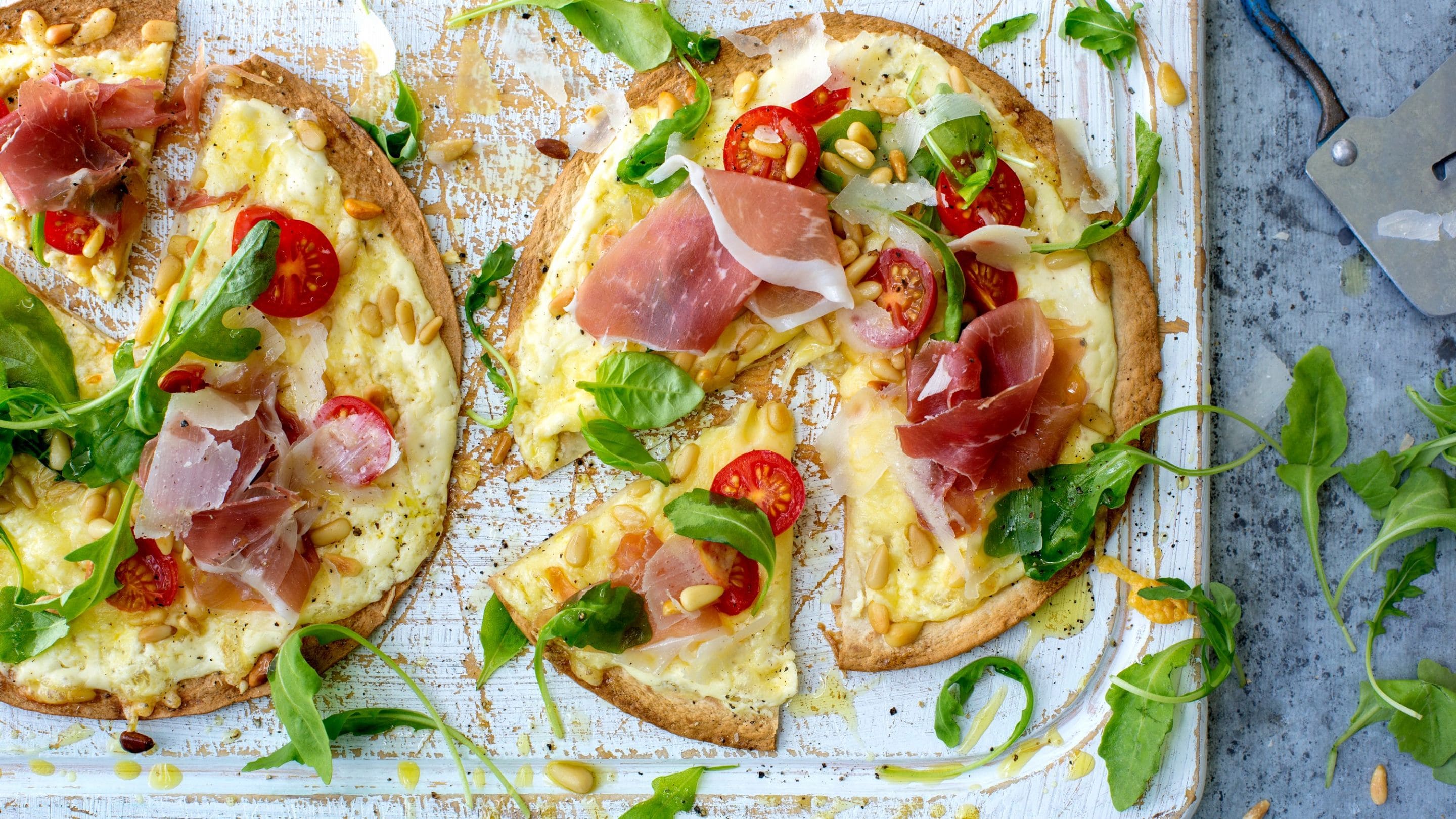 Minipizza bianca