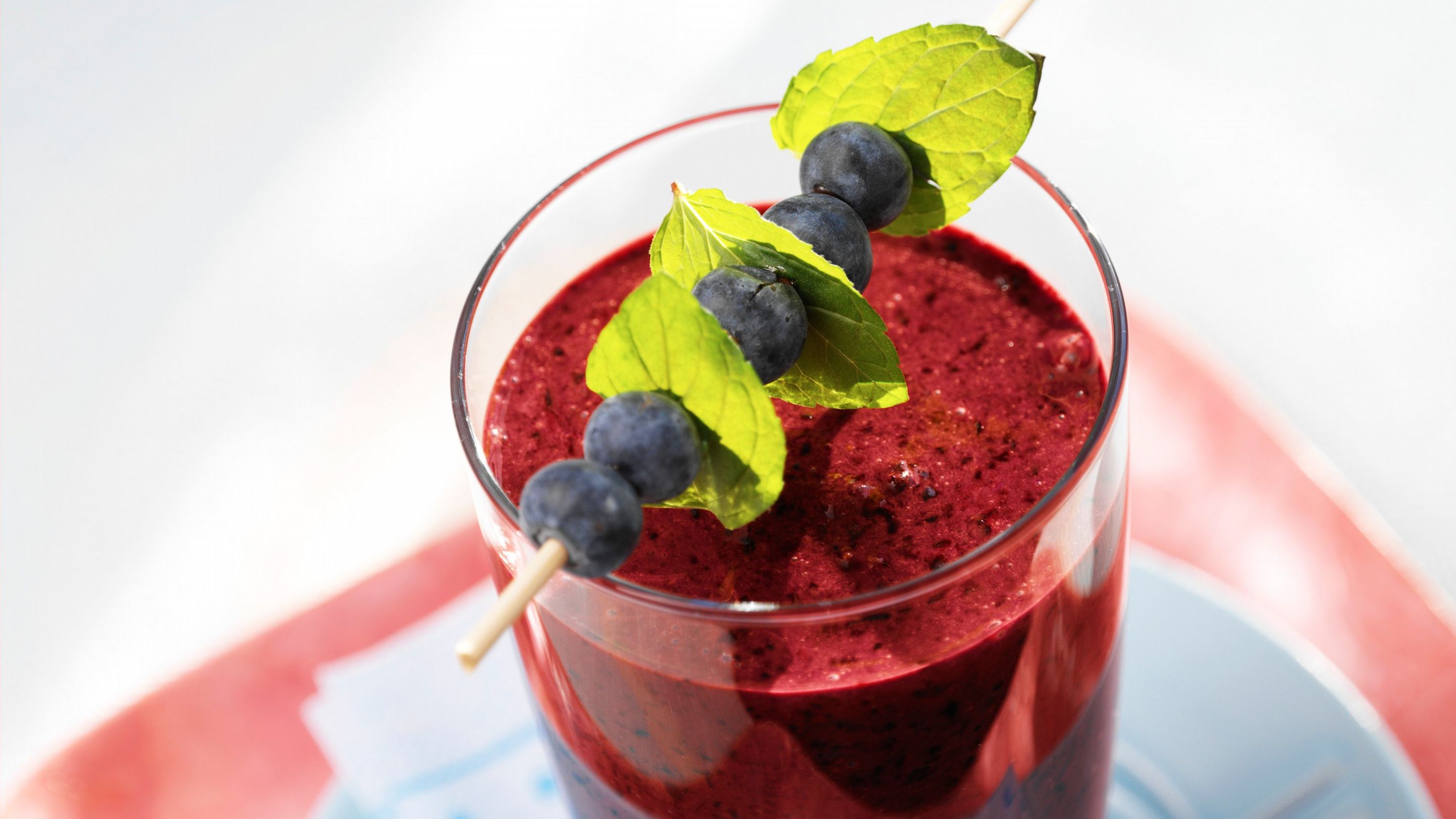 Blåbærsmoothie
