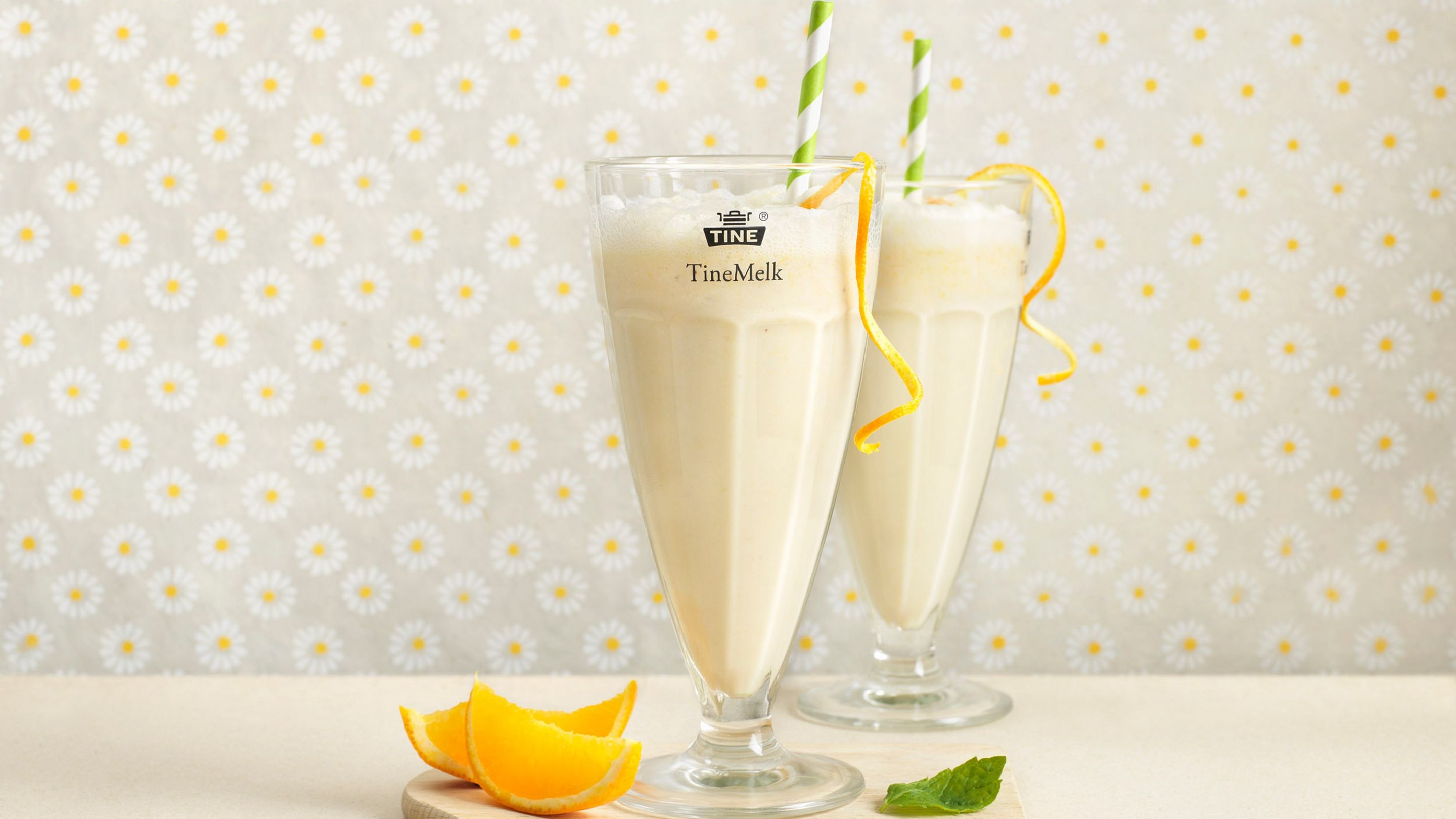 Laktosefri milkshake med banan