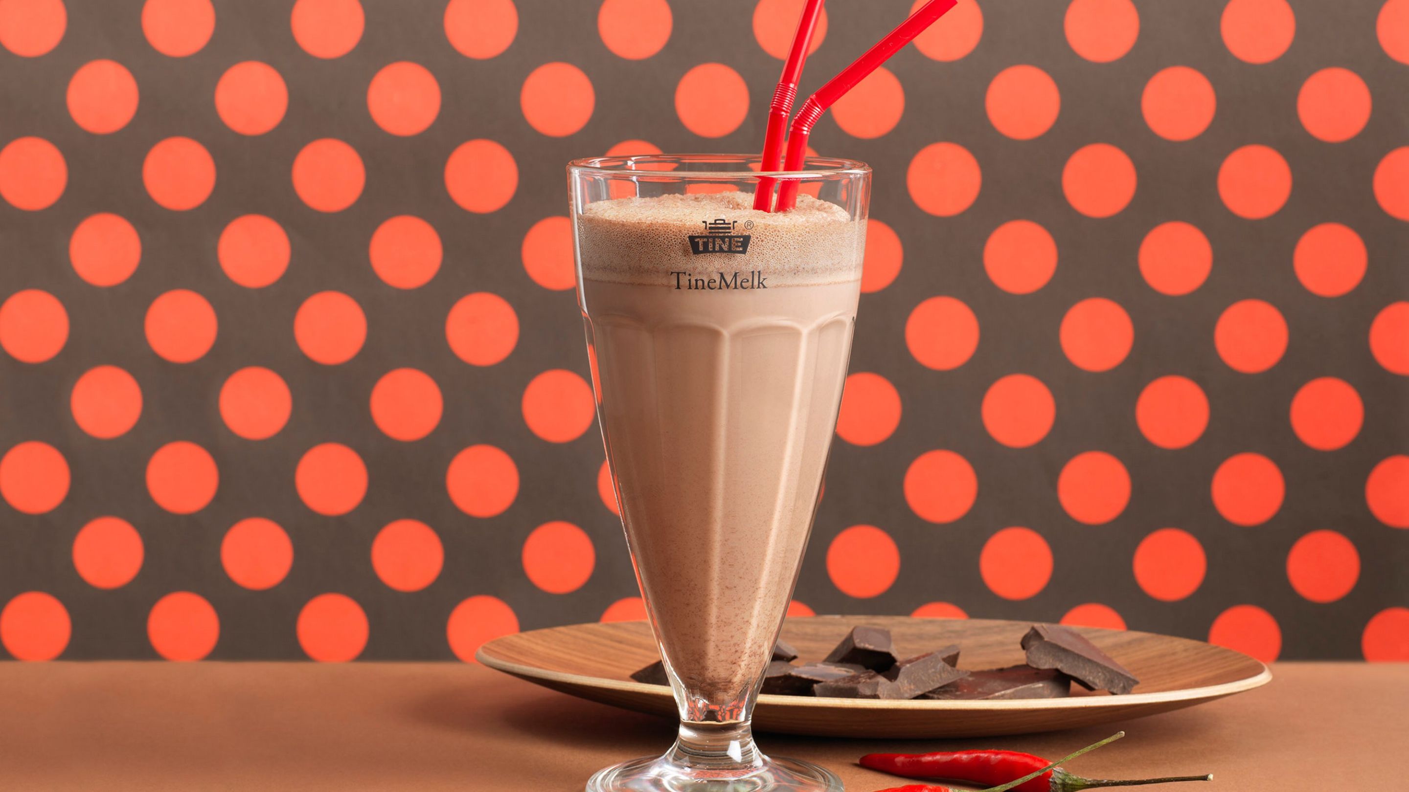 Sjokolademilkshake med chili
