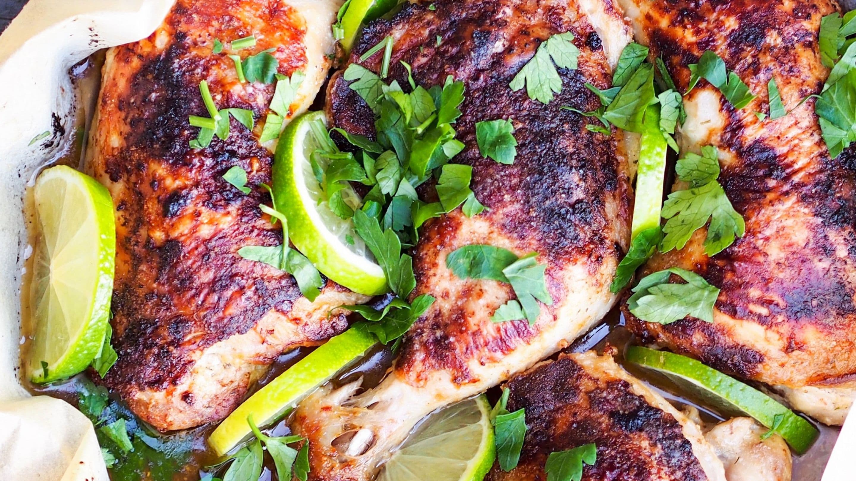 Sprø og saftige kyllinglår med chipotlemarinade