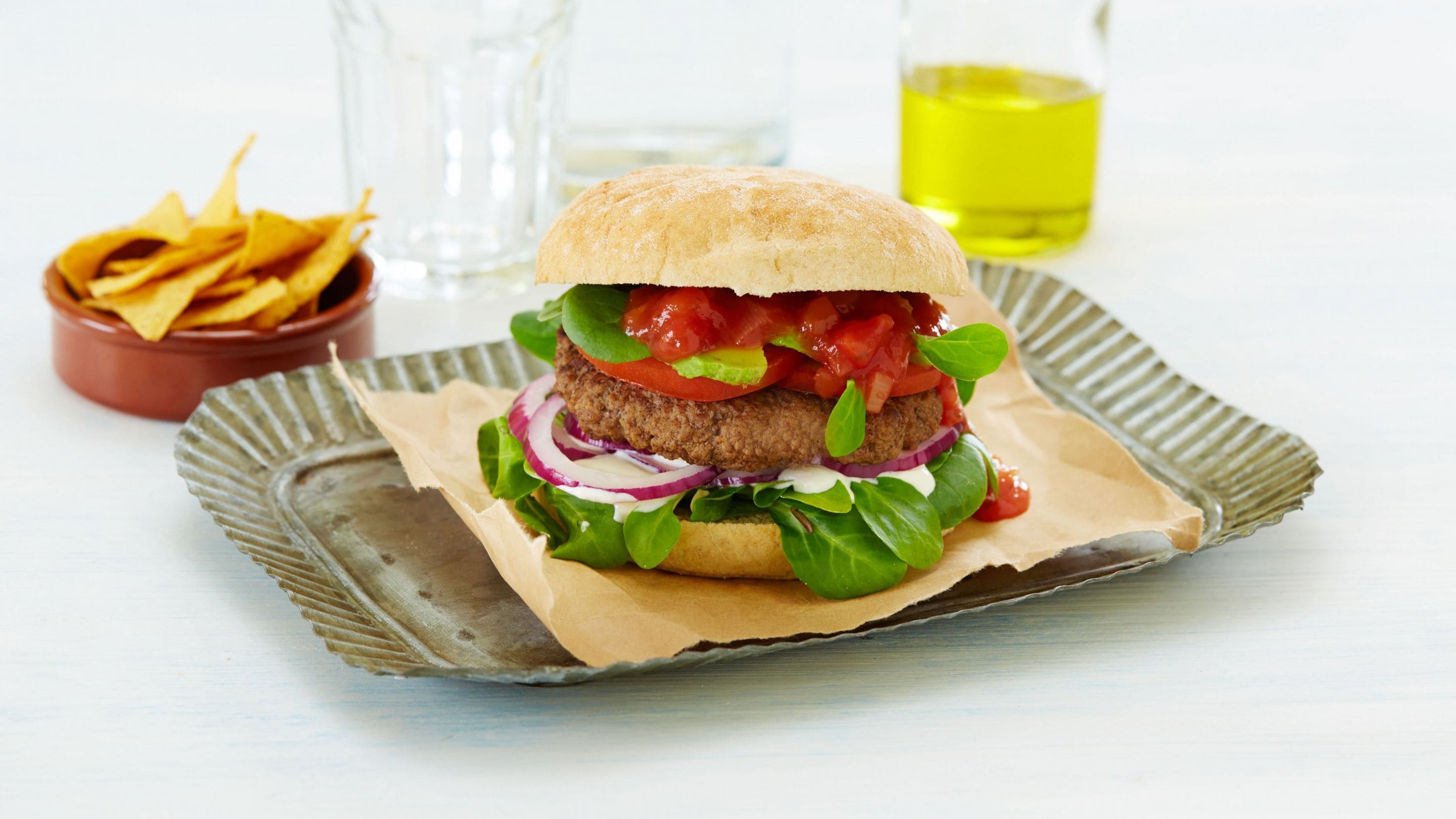 Tex Mex-burger