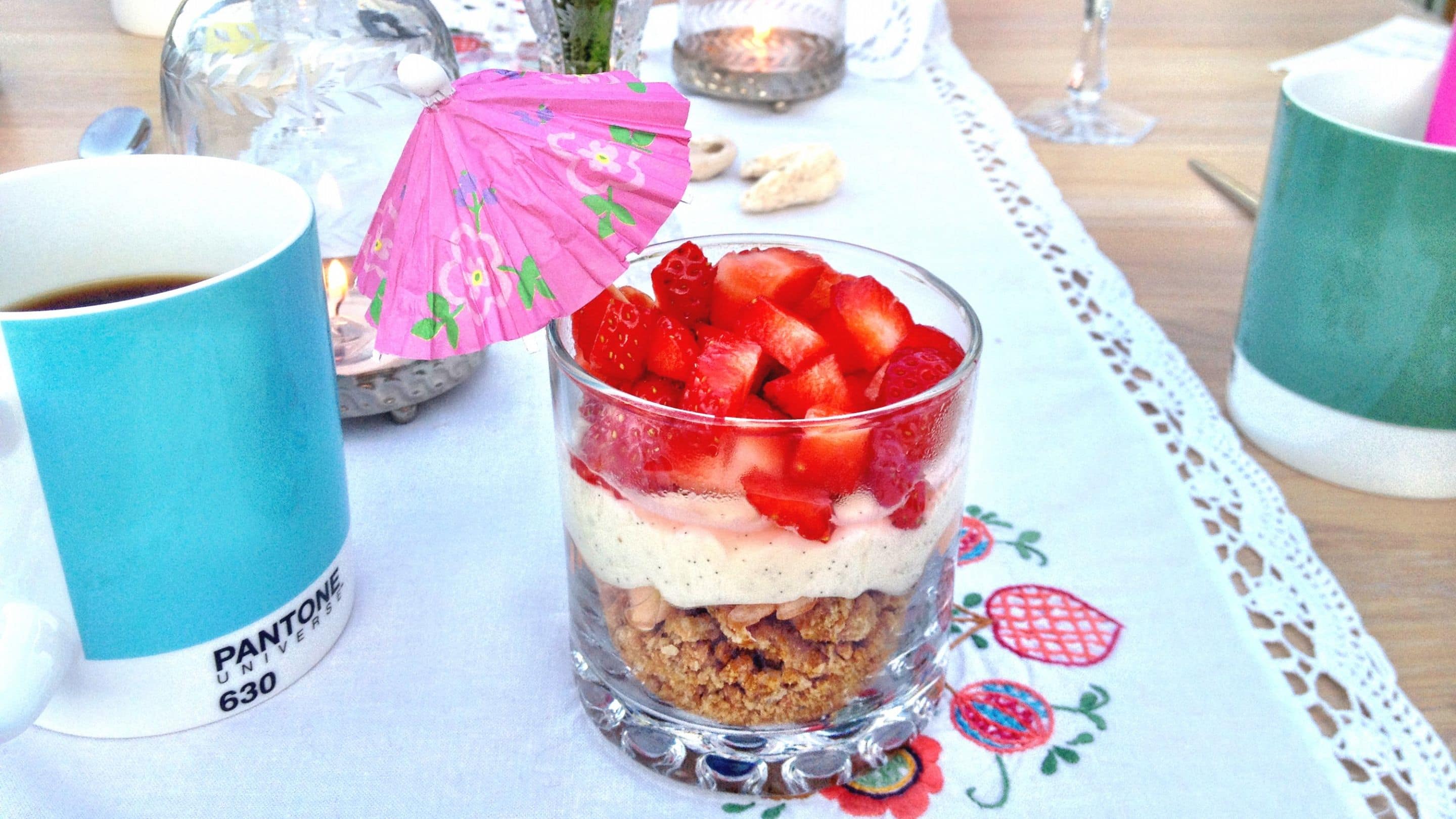 Veldig god og enkel dessert - Ostekakekrem