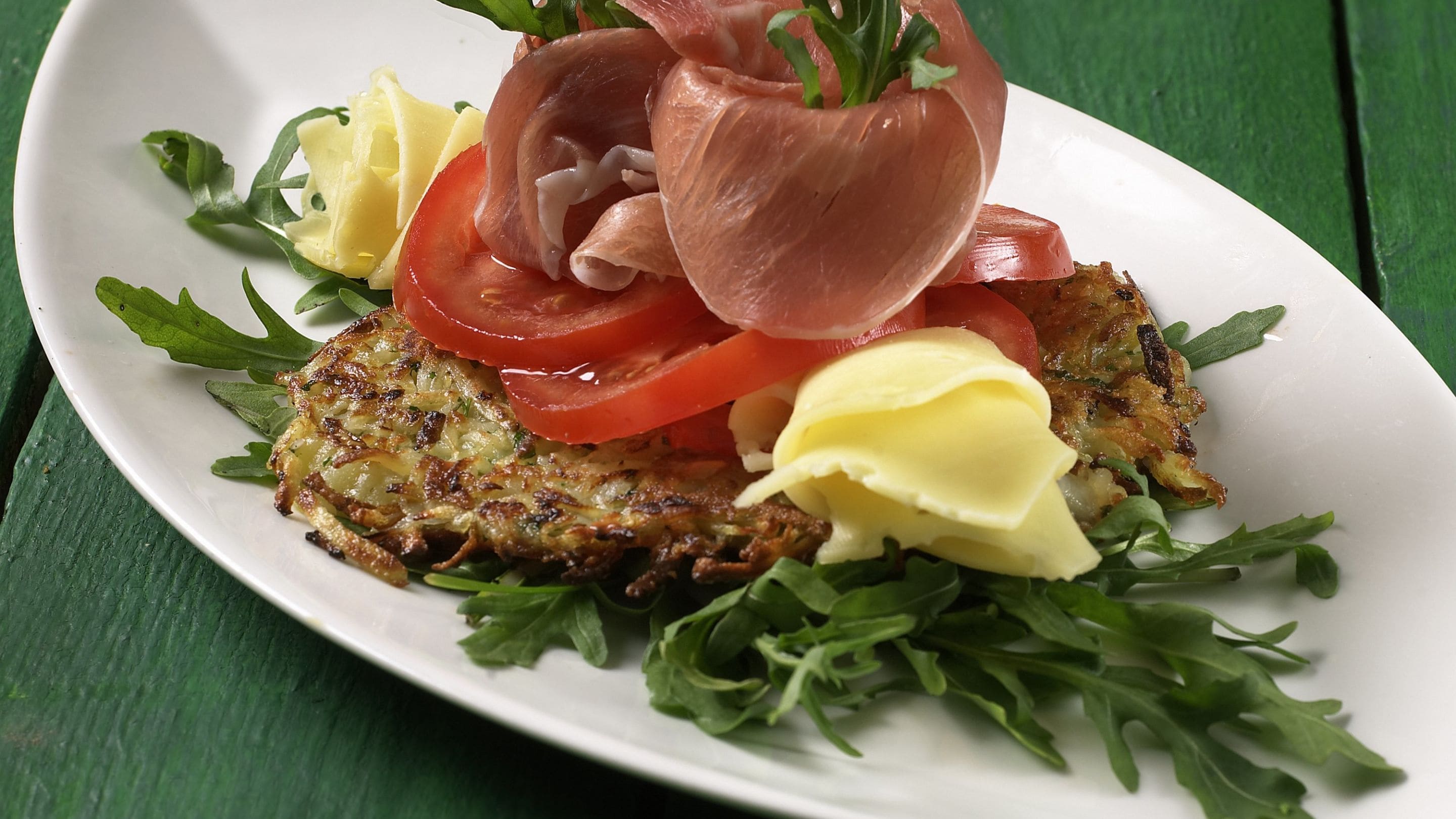 Røsti med Jarlsberg