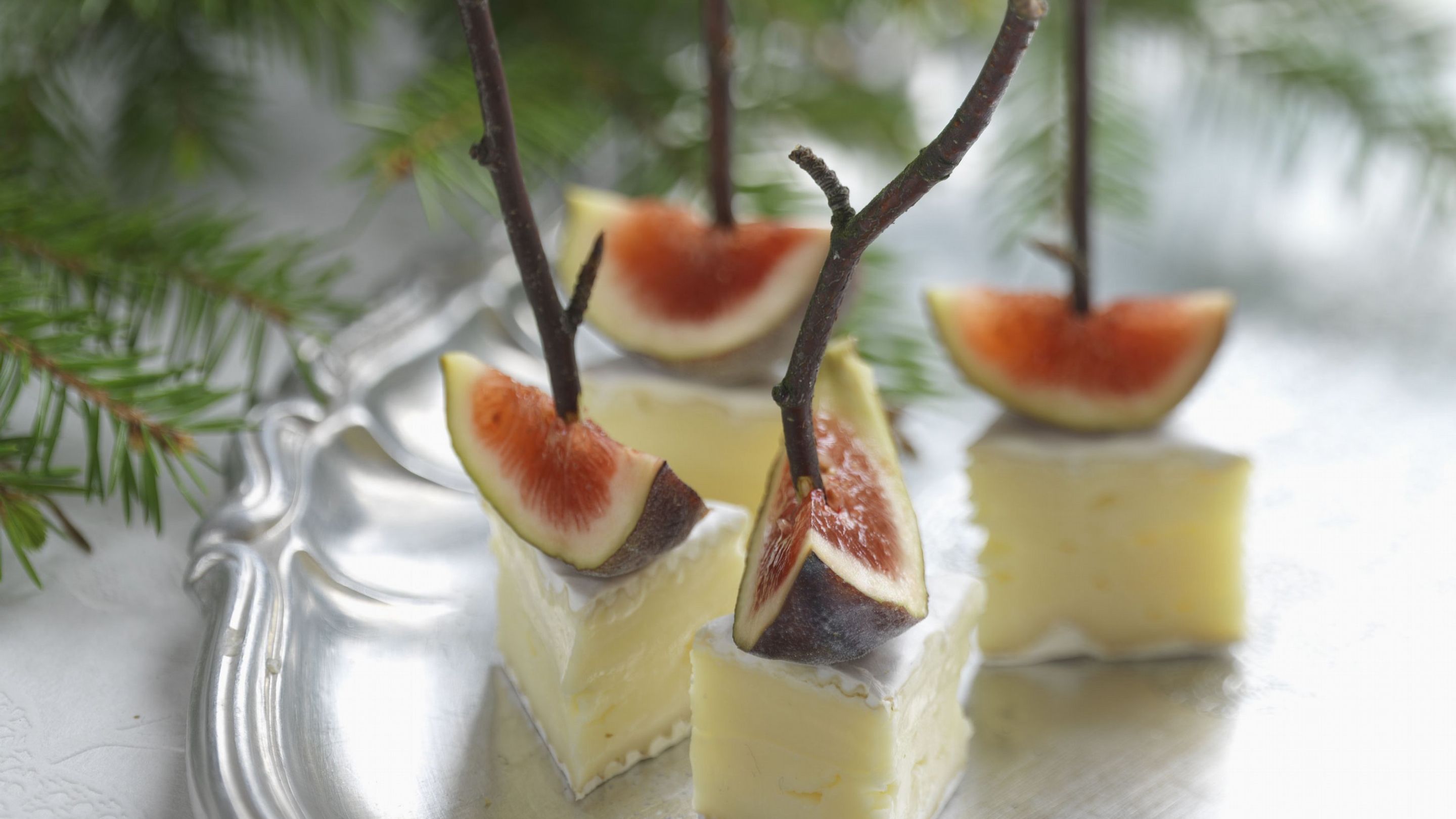 Brie med ferske fiken