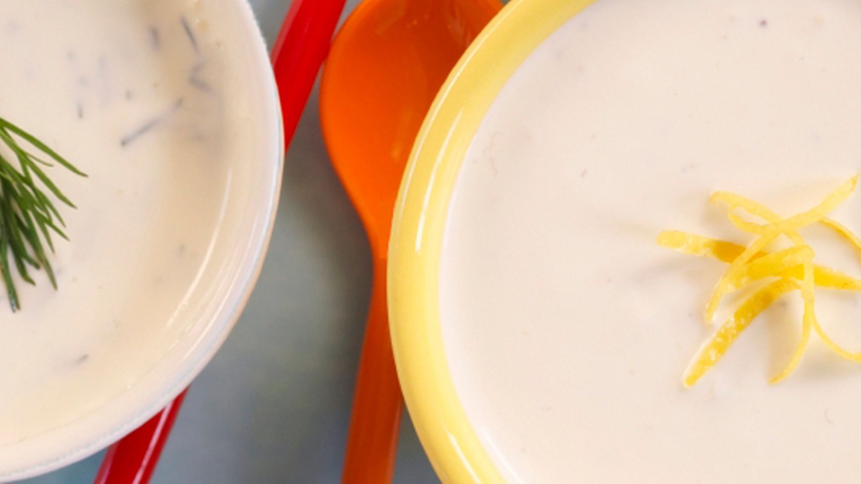 Dressing med sitron og dill