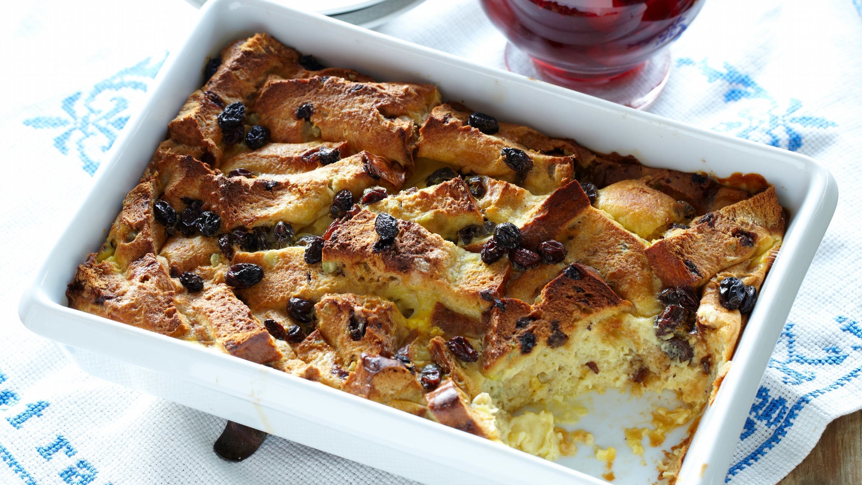 Hjemmelaget brødpudding