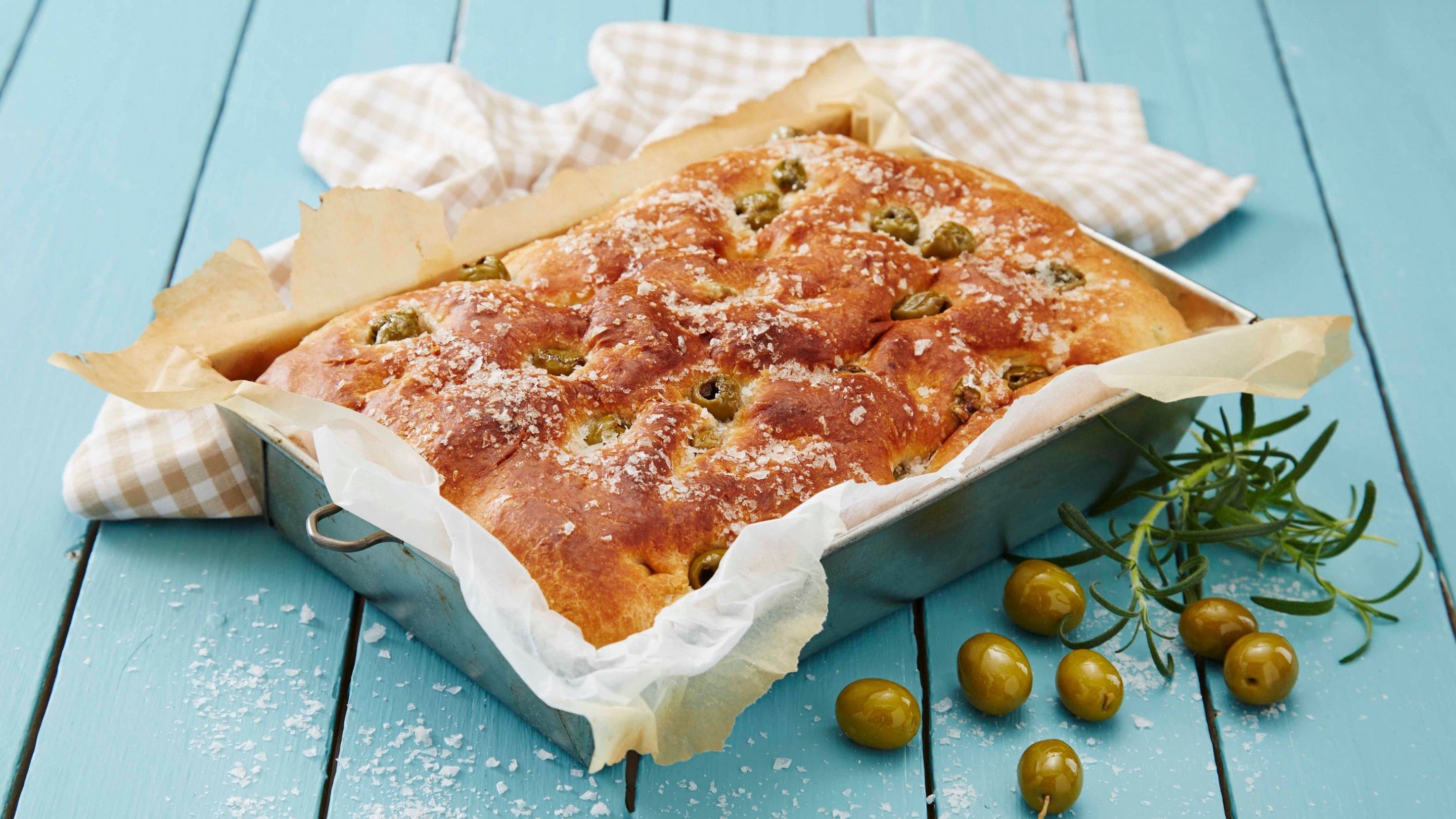 focaccia i langpanne