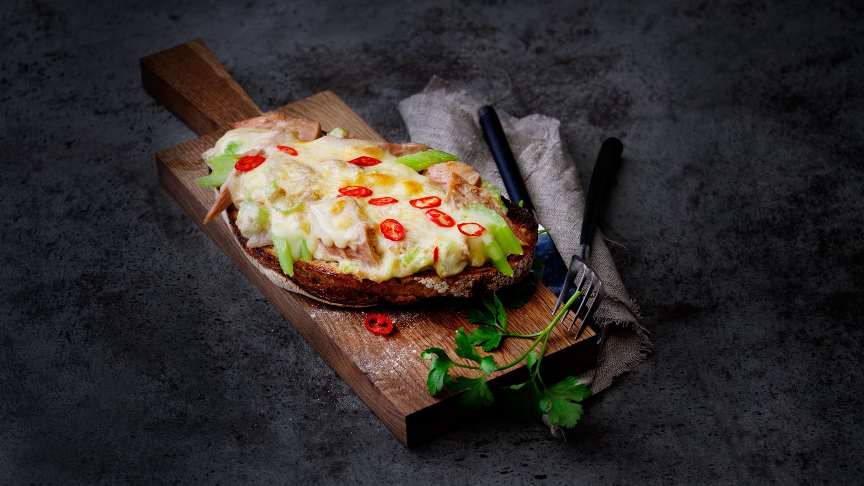 Tuna Melt ostesmørbrød