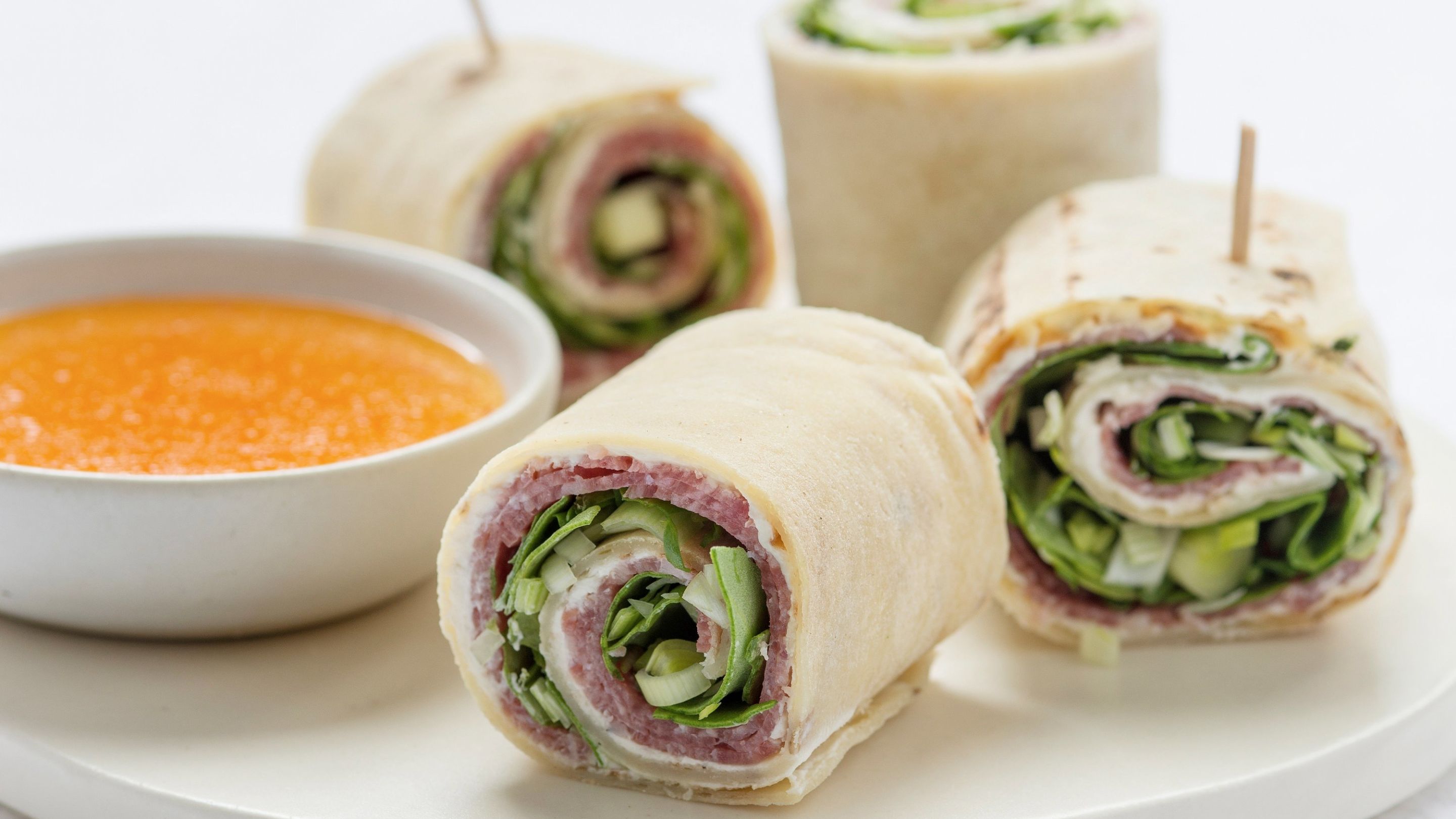 Lefse med salami og Snøfrisk