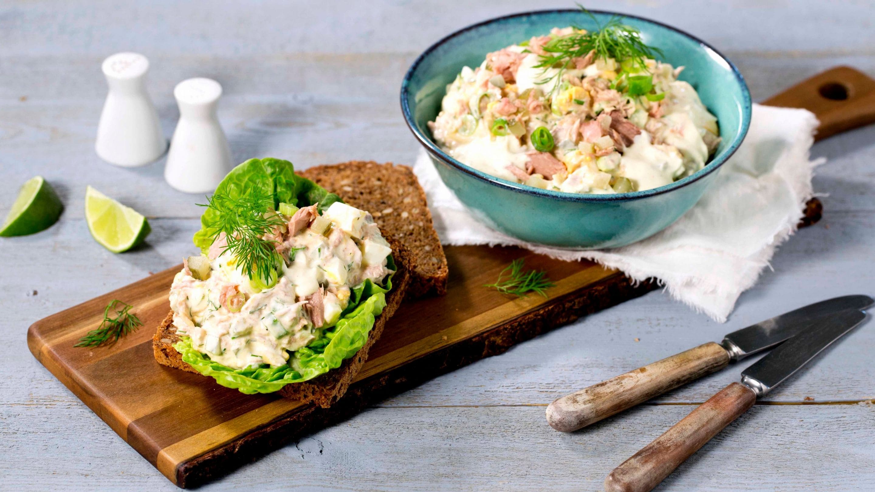 Tunfisksalat med egg