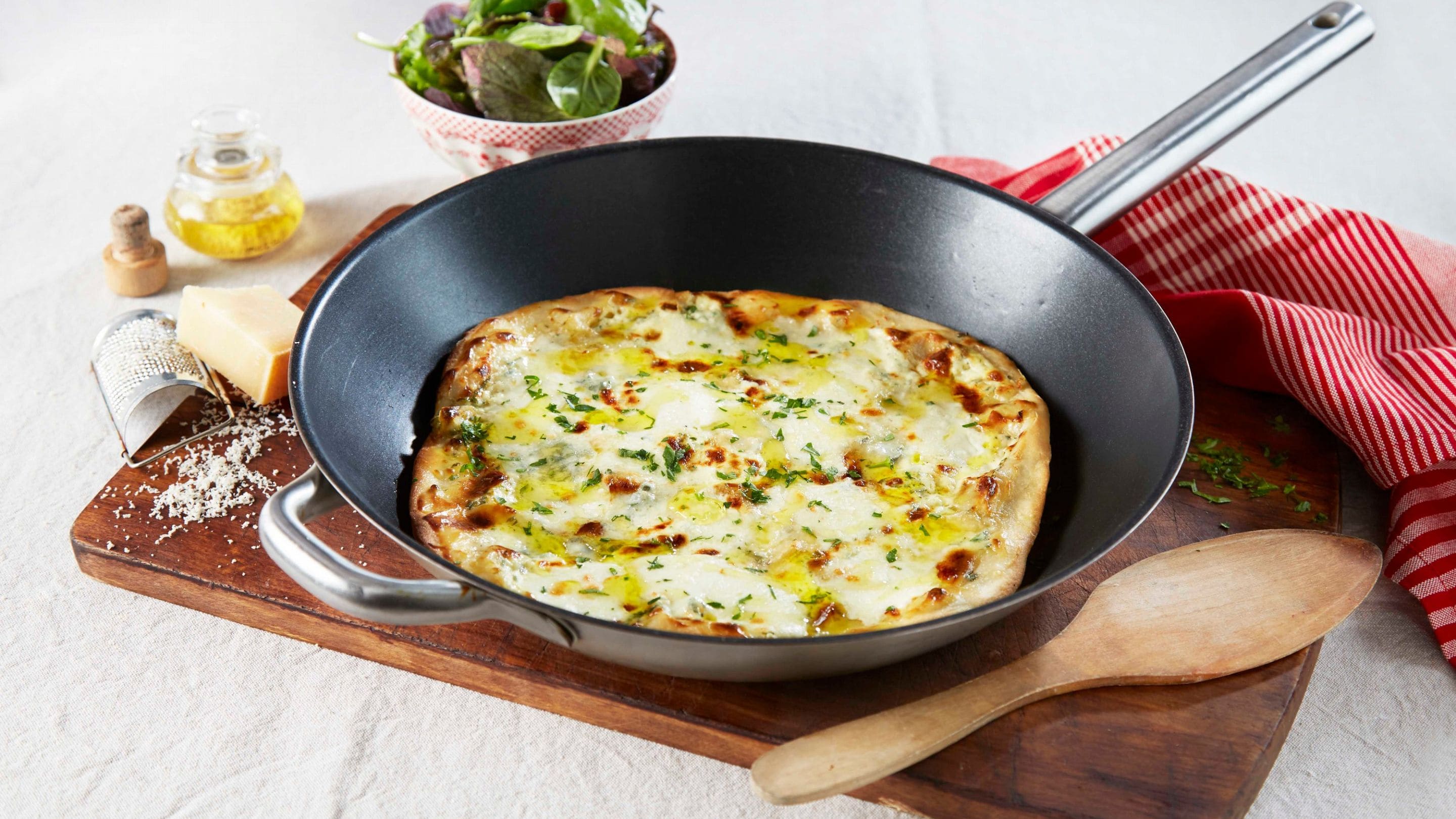 Superkjapp pizza blanca
