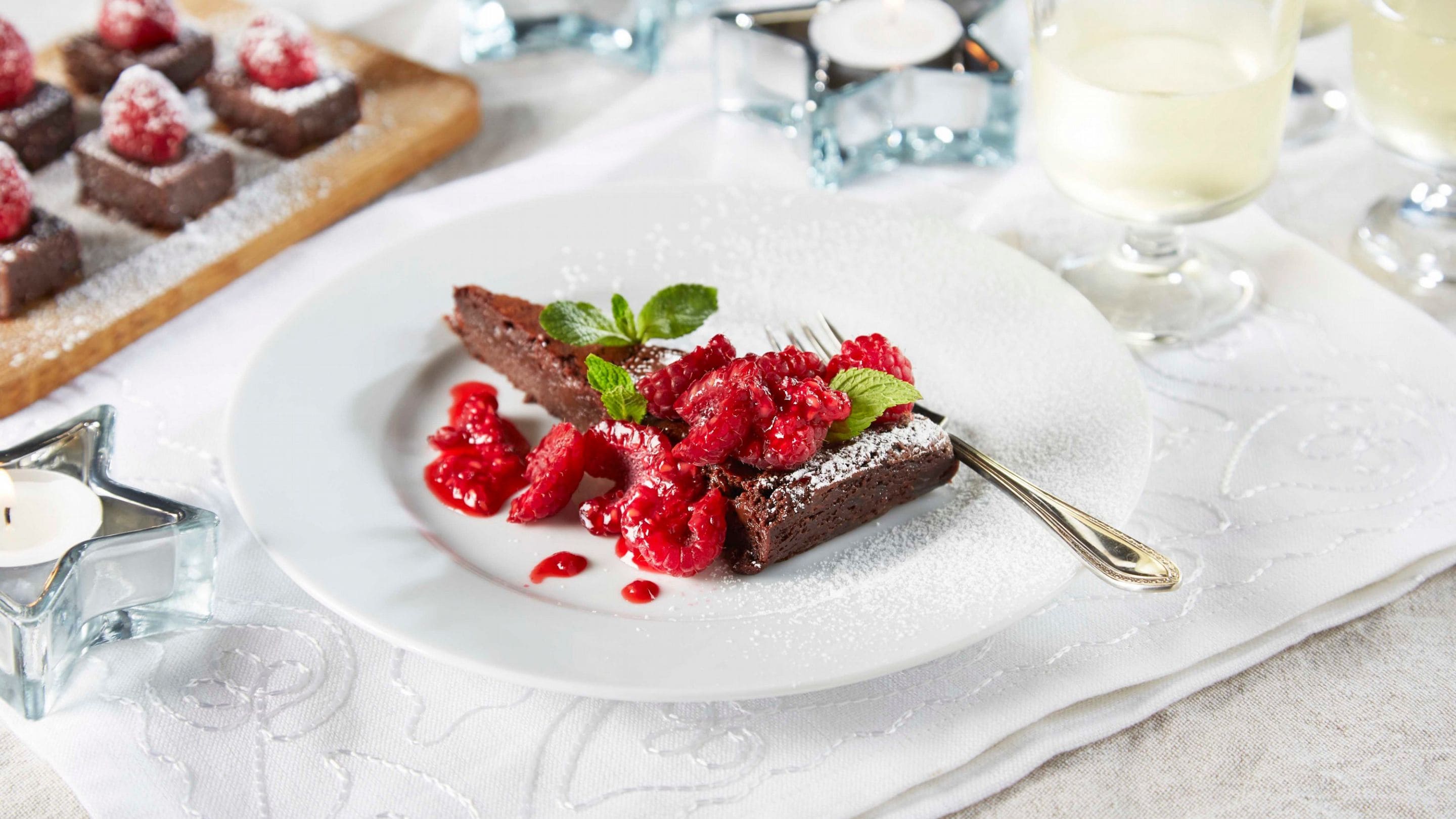 Glutenfri konfektsjokoladekake