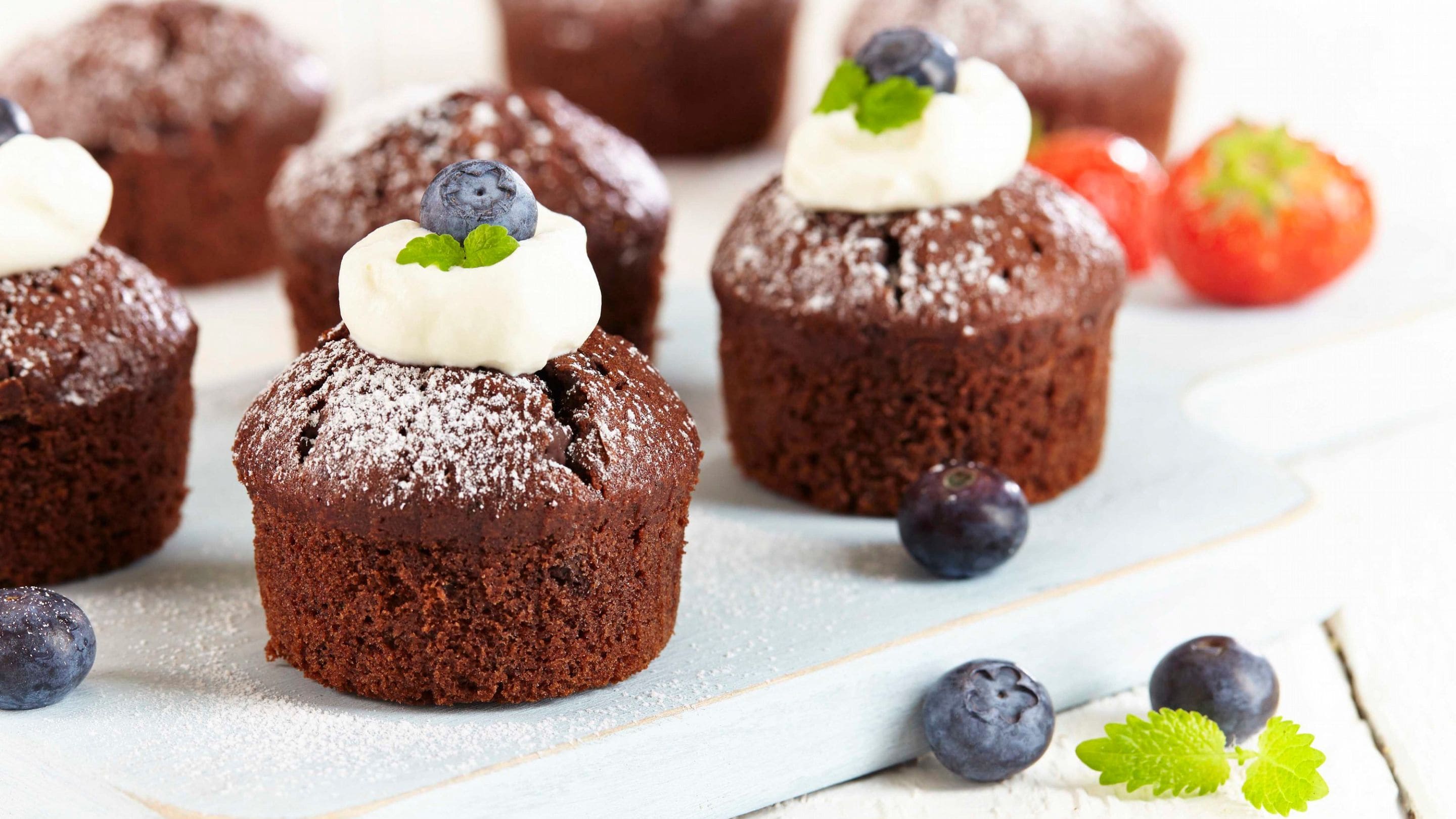 Sjokolademuffins med chili og nøtter