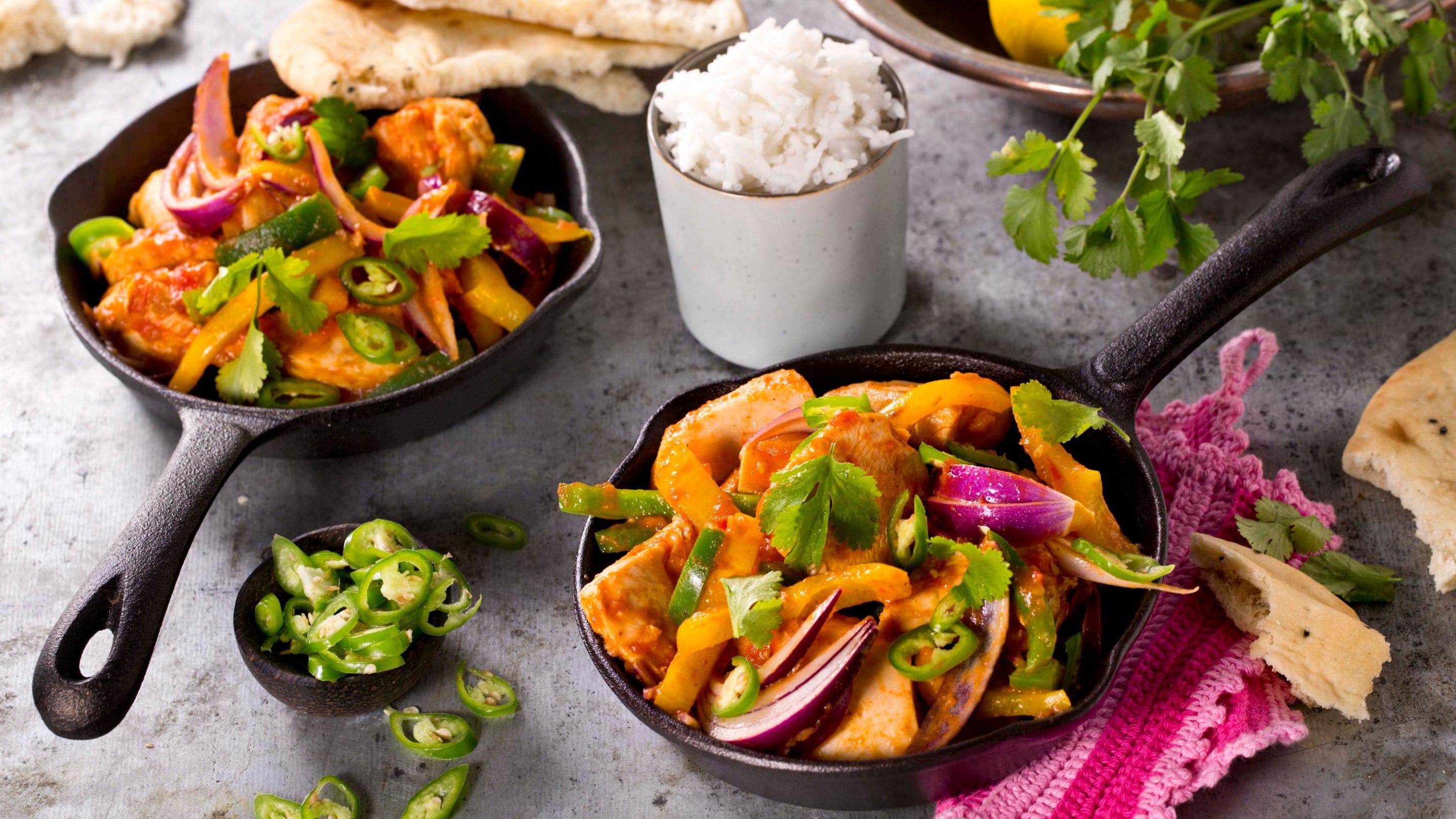 Kylling jalfrezi