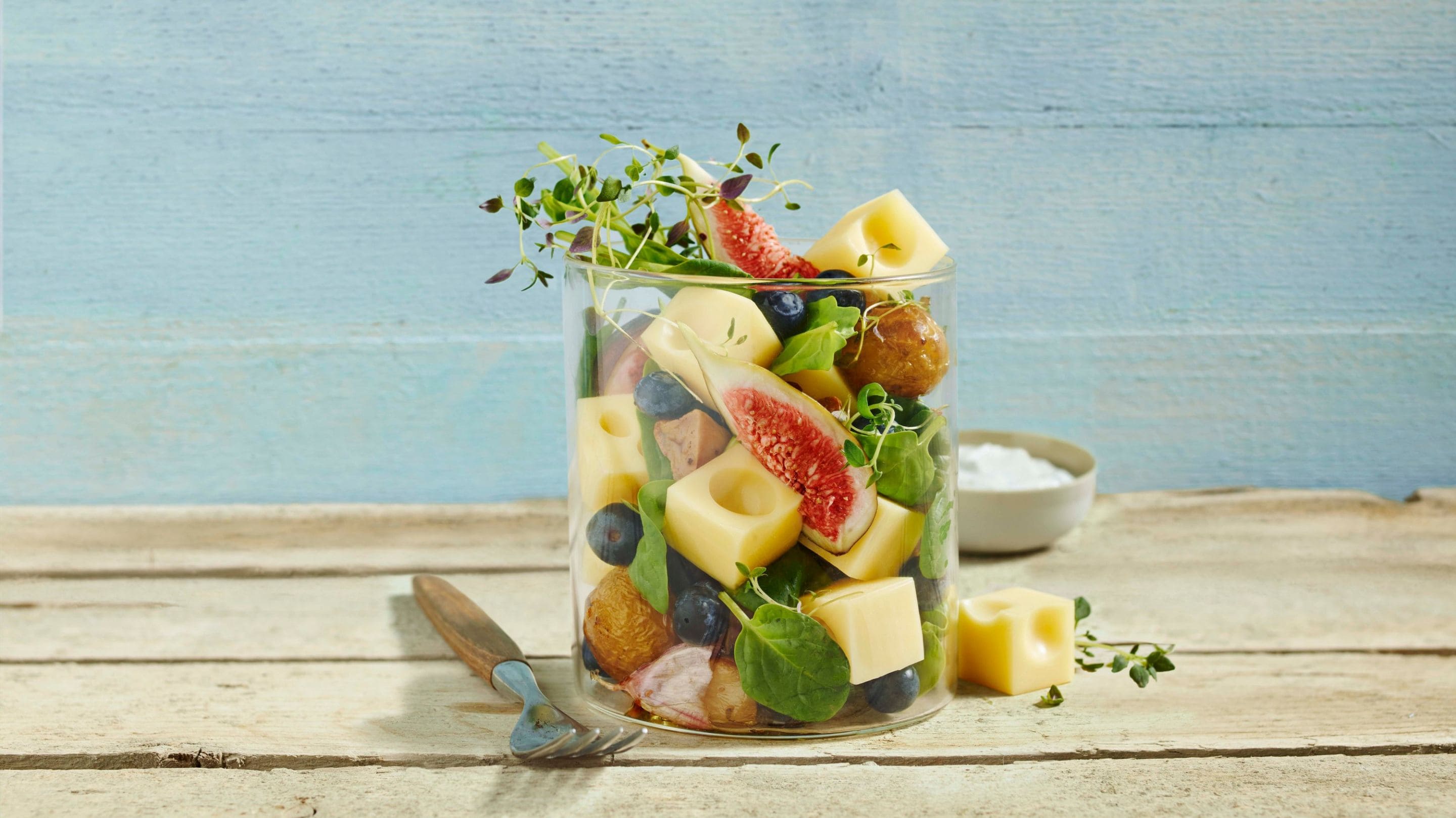 Lun fikensalat med Jarlsberg®