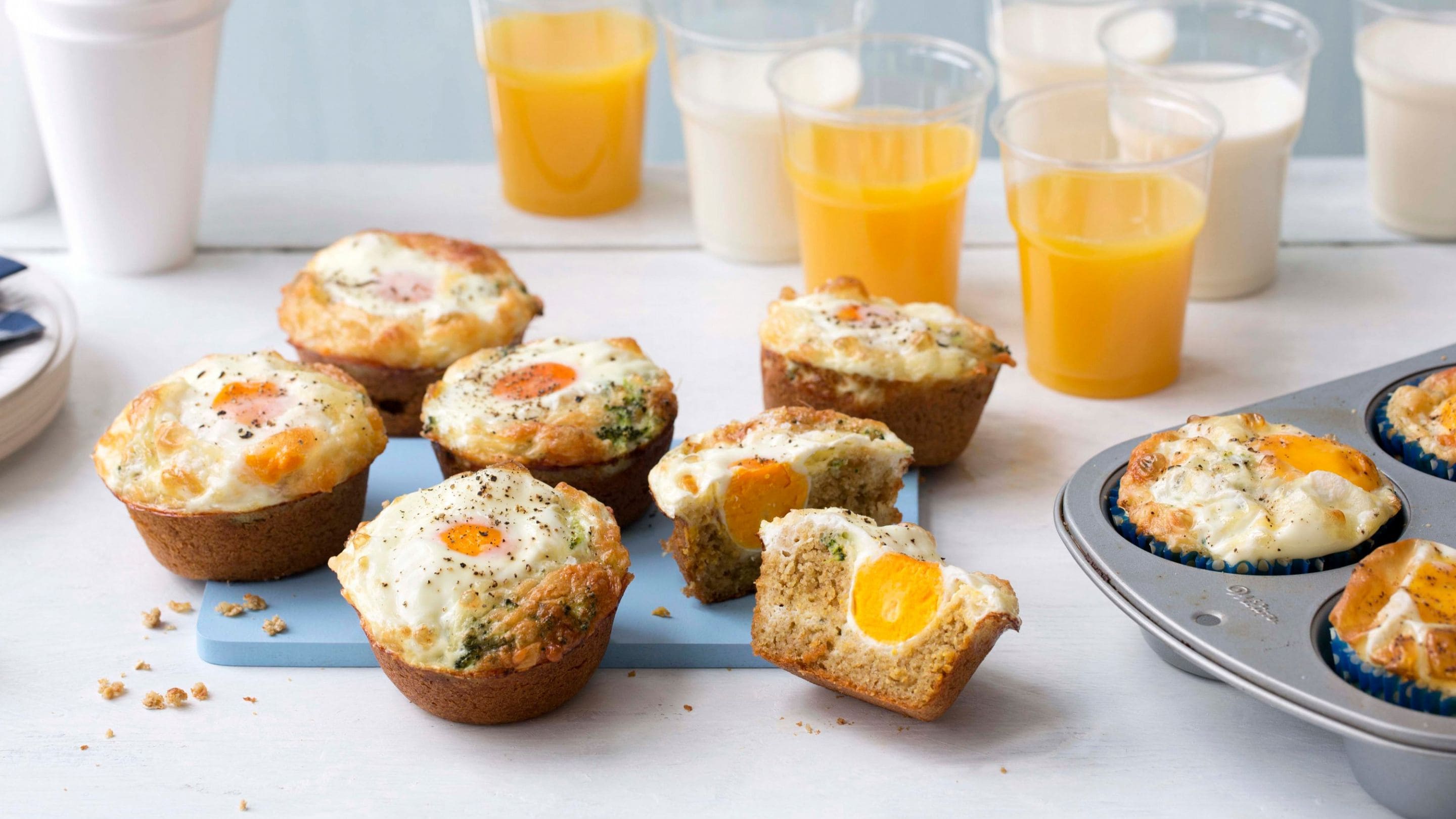 Fiberrike eggemuffins