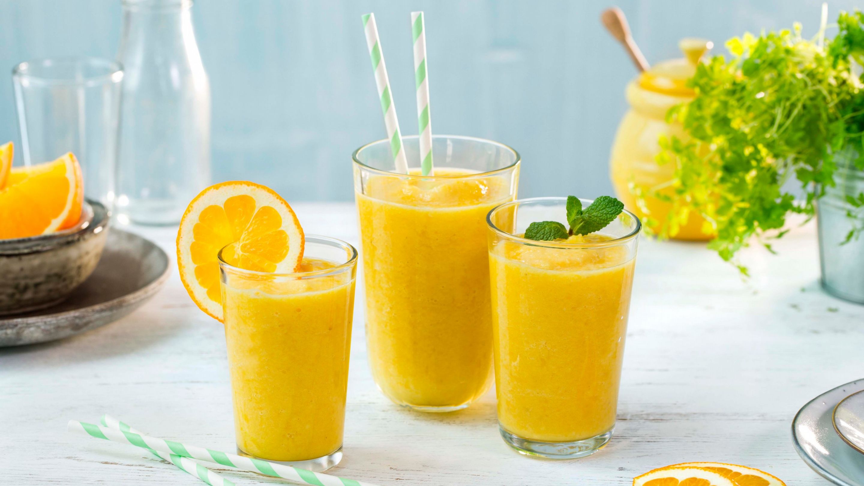 Gul smoothie