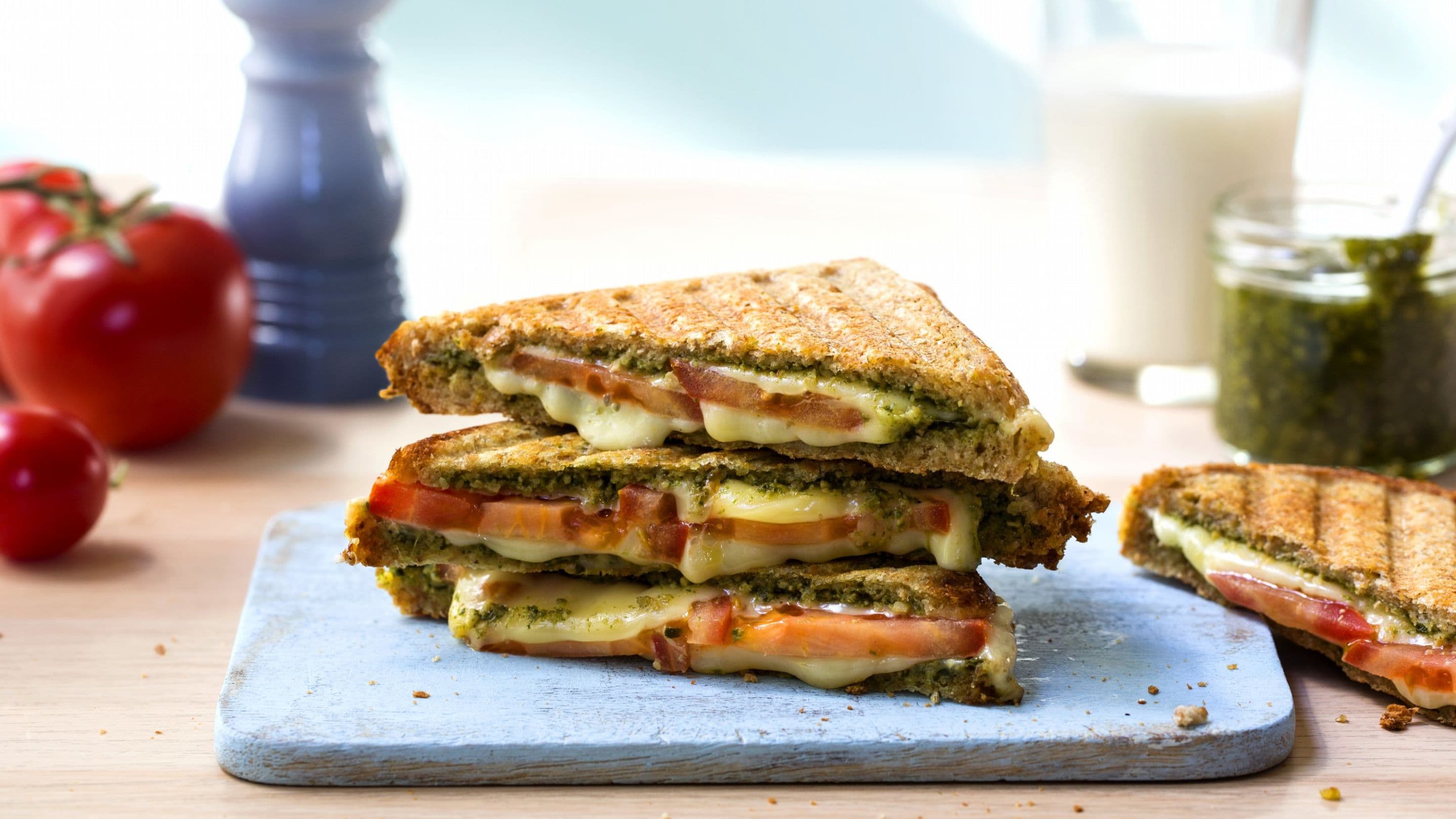 Veggie-toast med Norvegia® «Digg på 1-2-3»