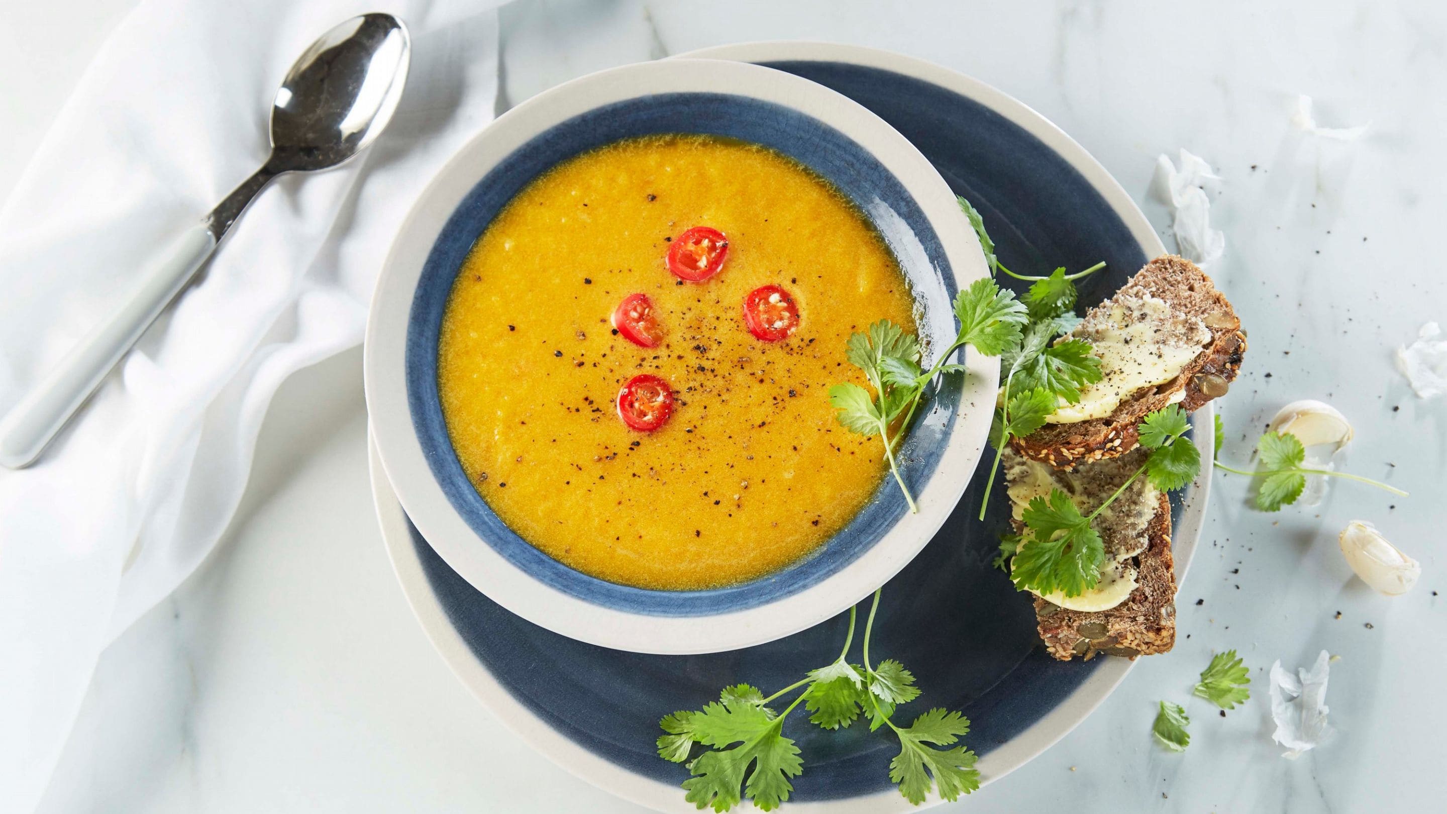 Gulrotsuppe med appelsin