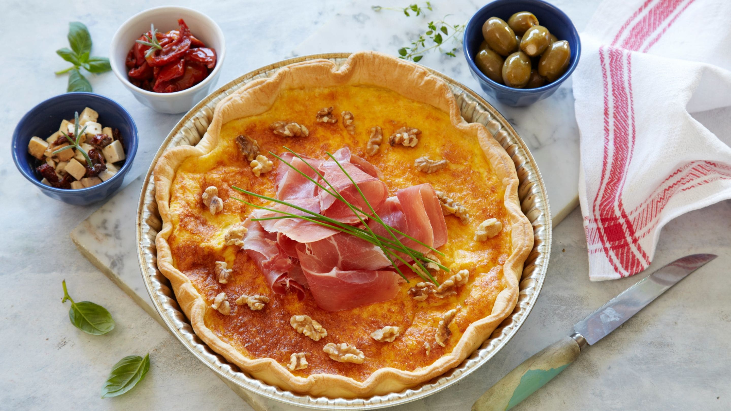 Ostepai med tapas