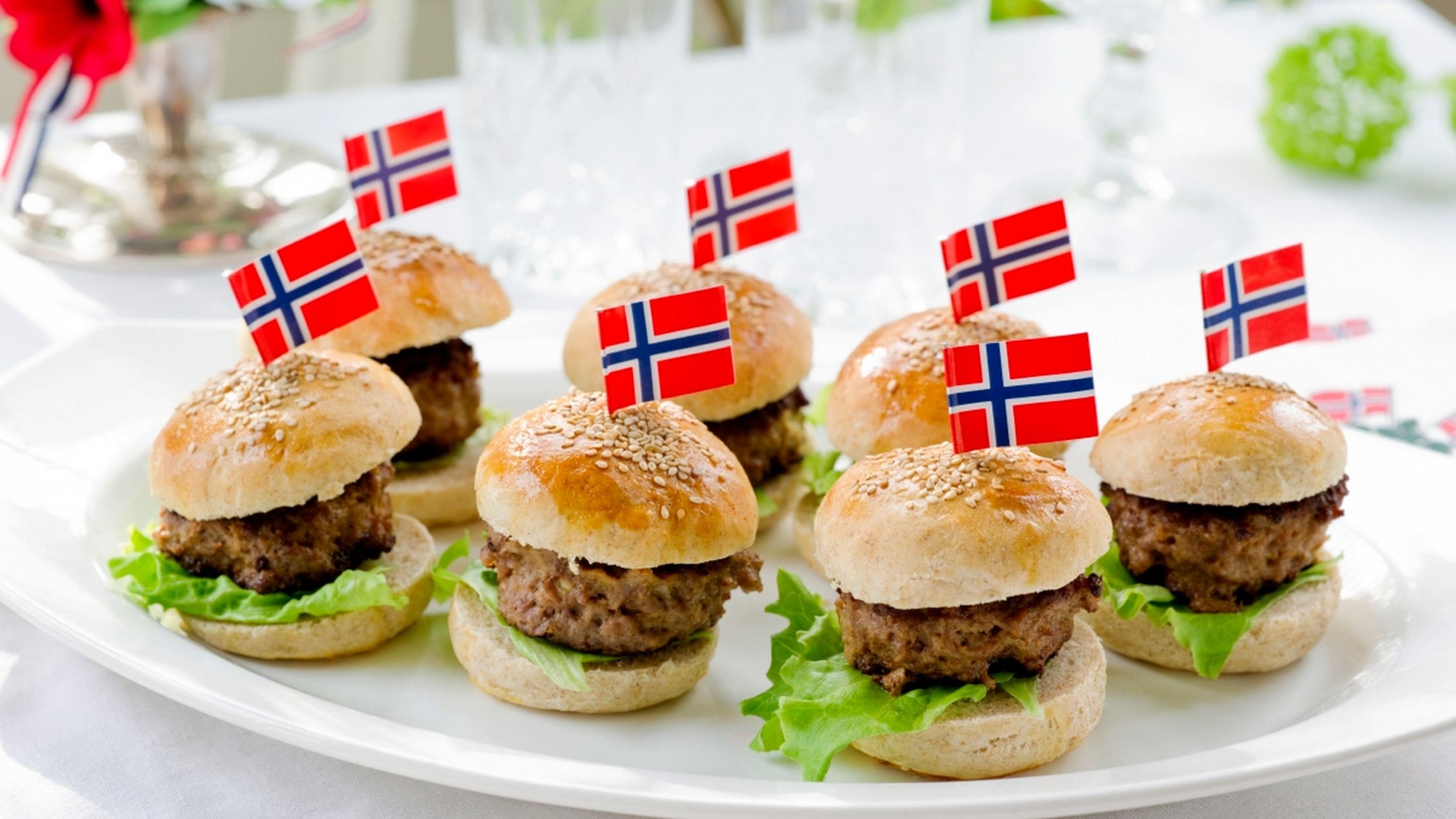 Miniburgere med Norvegia
