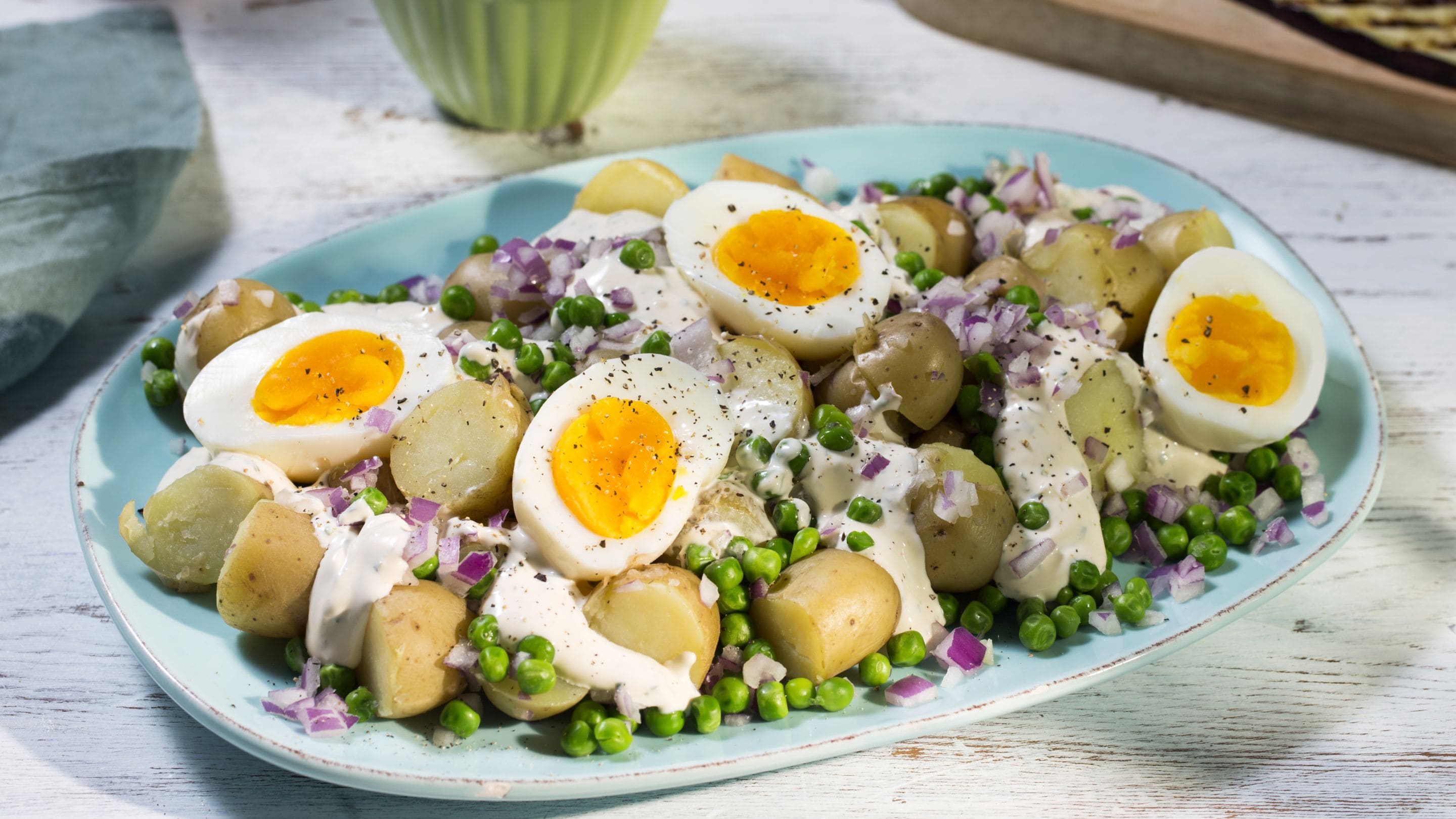 Potetsalat med egg
