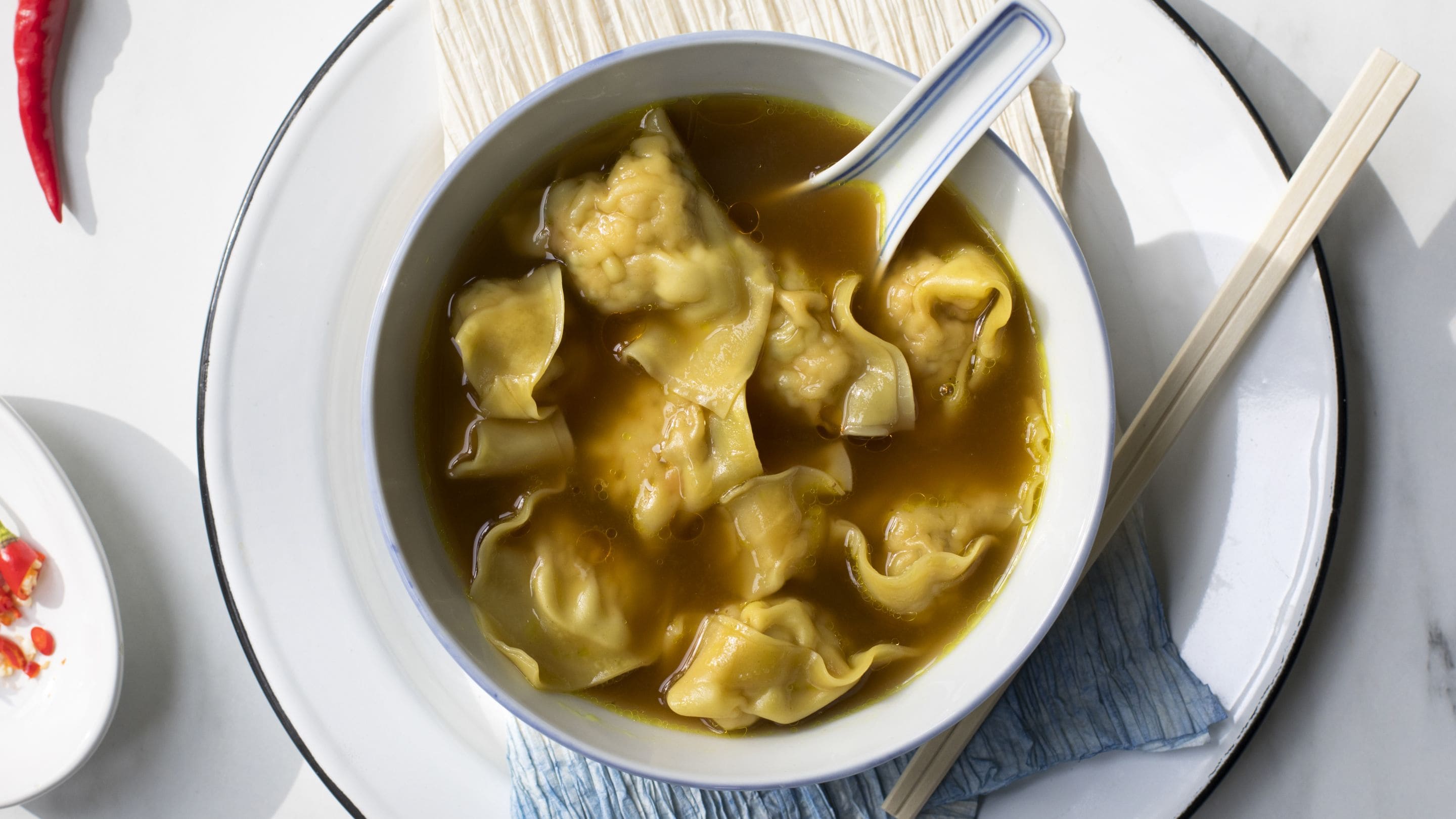 Wonton-suppe