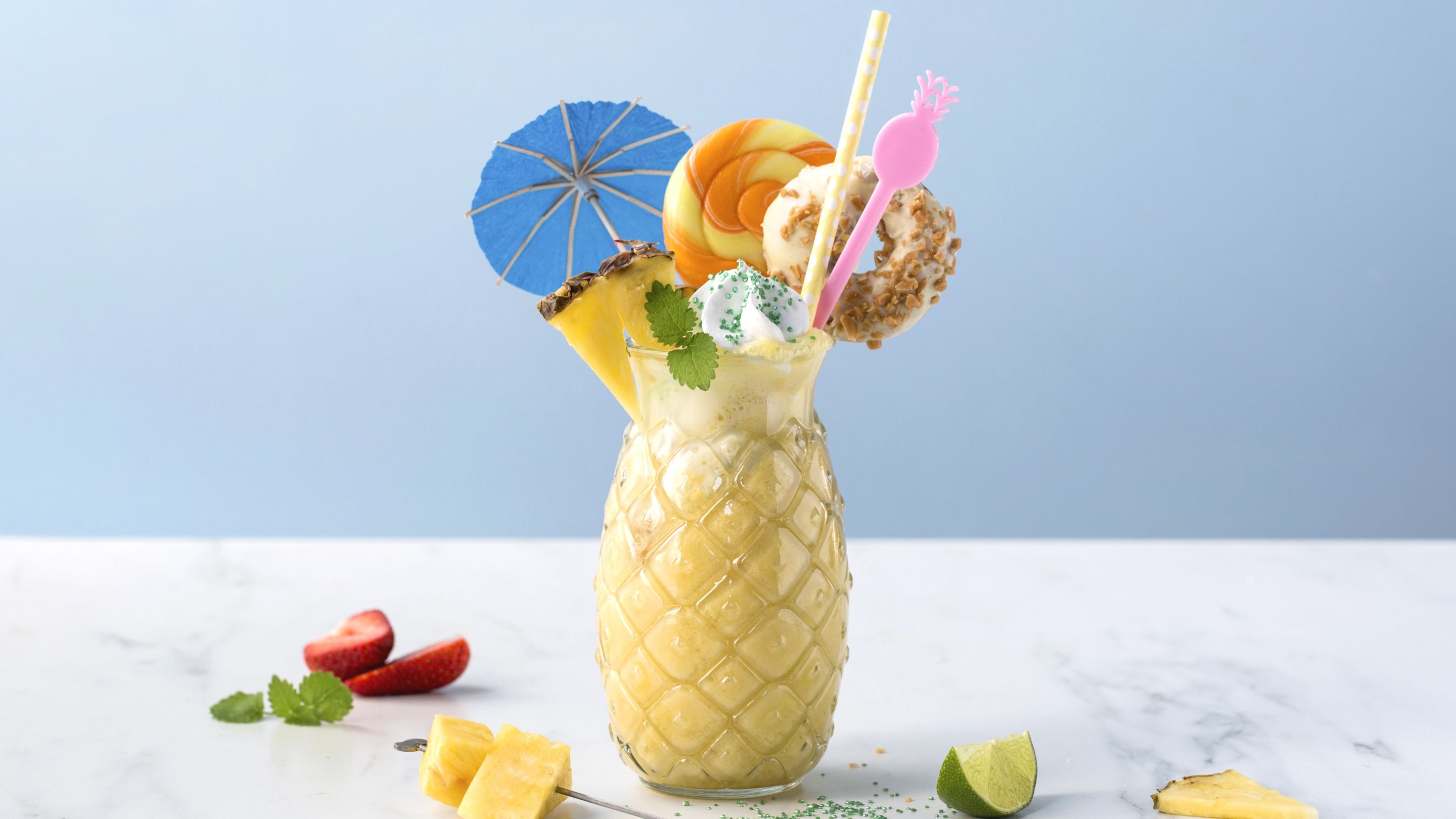 Freakshake med ananas