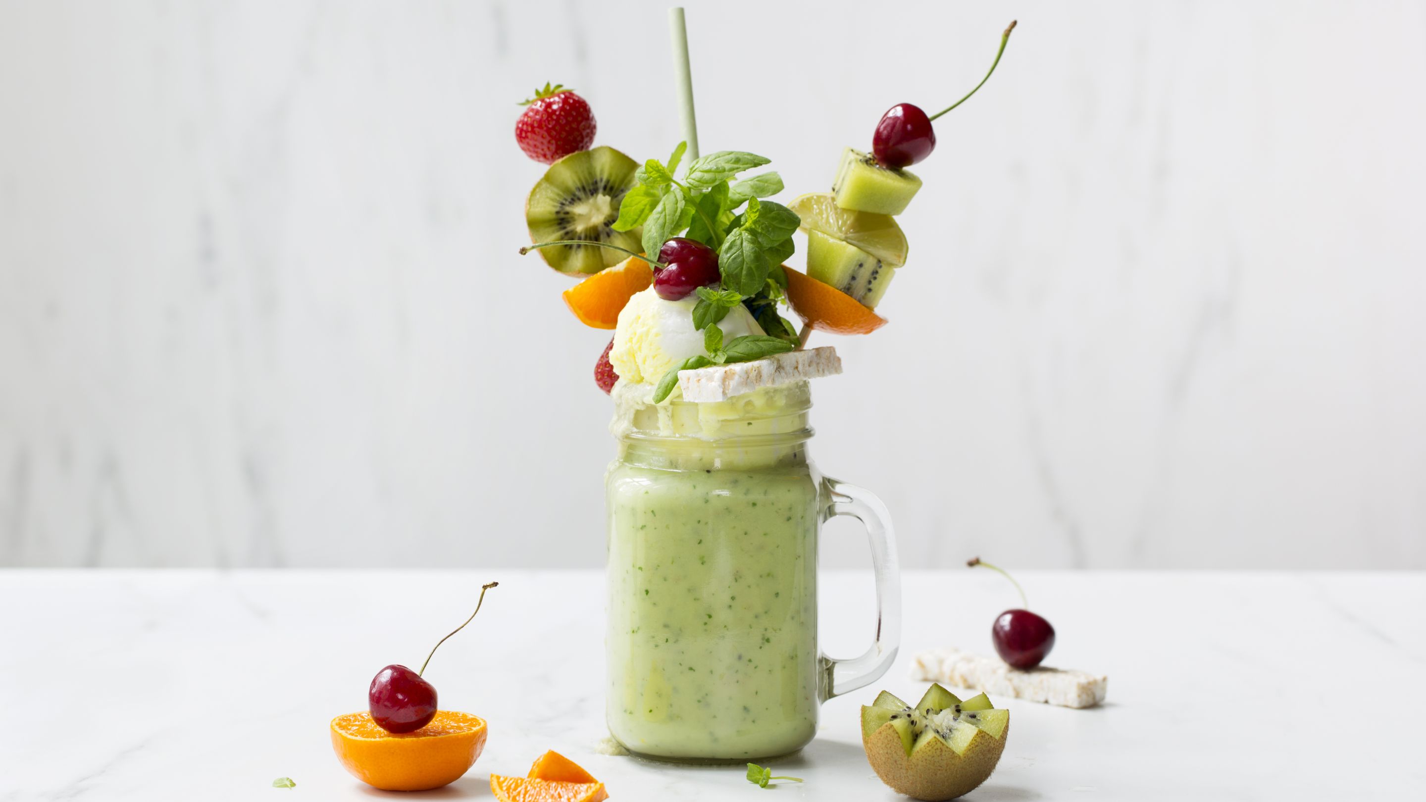 Freakshake med mynte og avokado