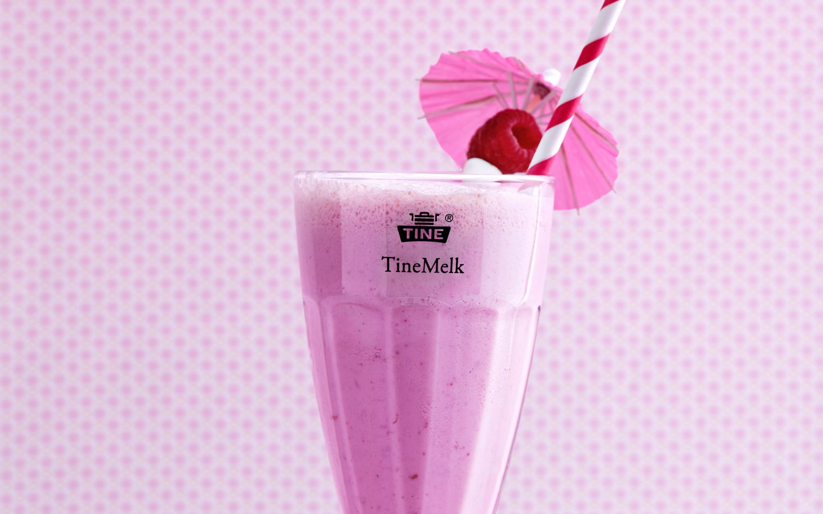 Frossen bringebærshake